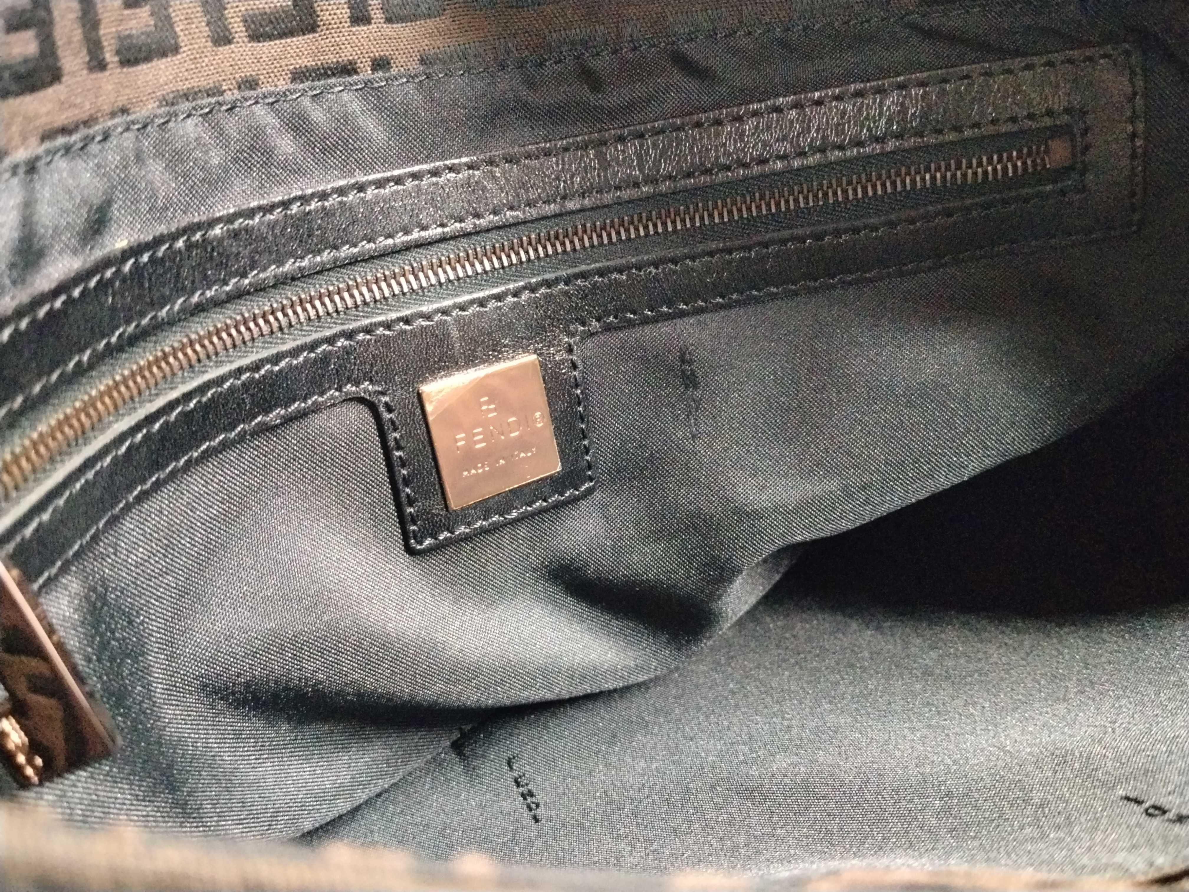Mamma Fendi Zucca Zucchino Mamma Bucket Shoulder Bag — view 15
