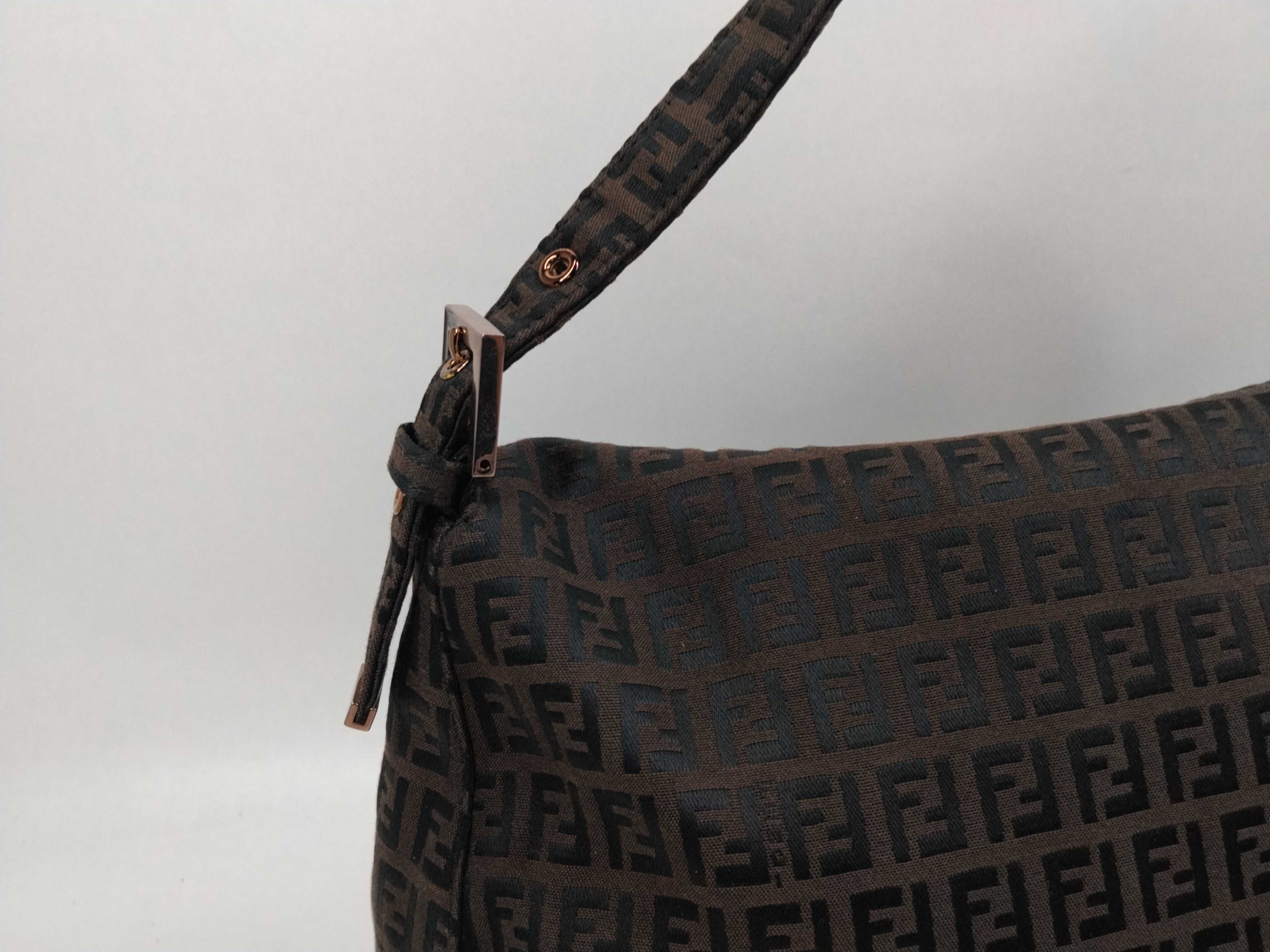 Mamma Fendi Zucca Zucchino Mamma Bucket Shoulder Bag — view 3