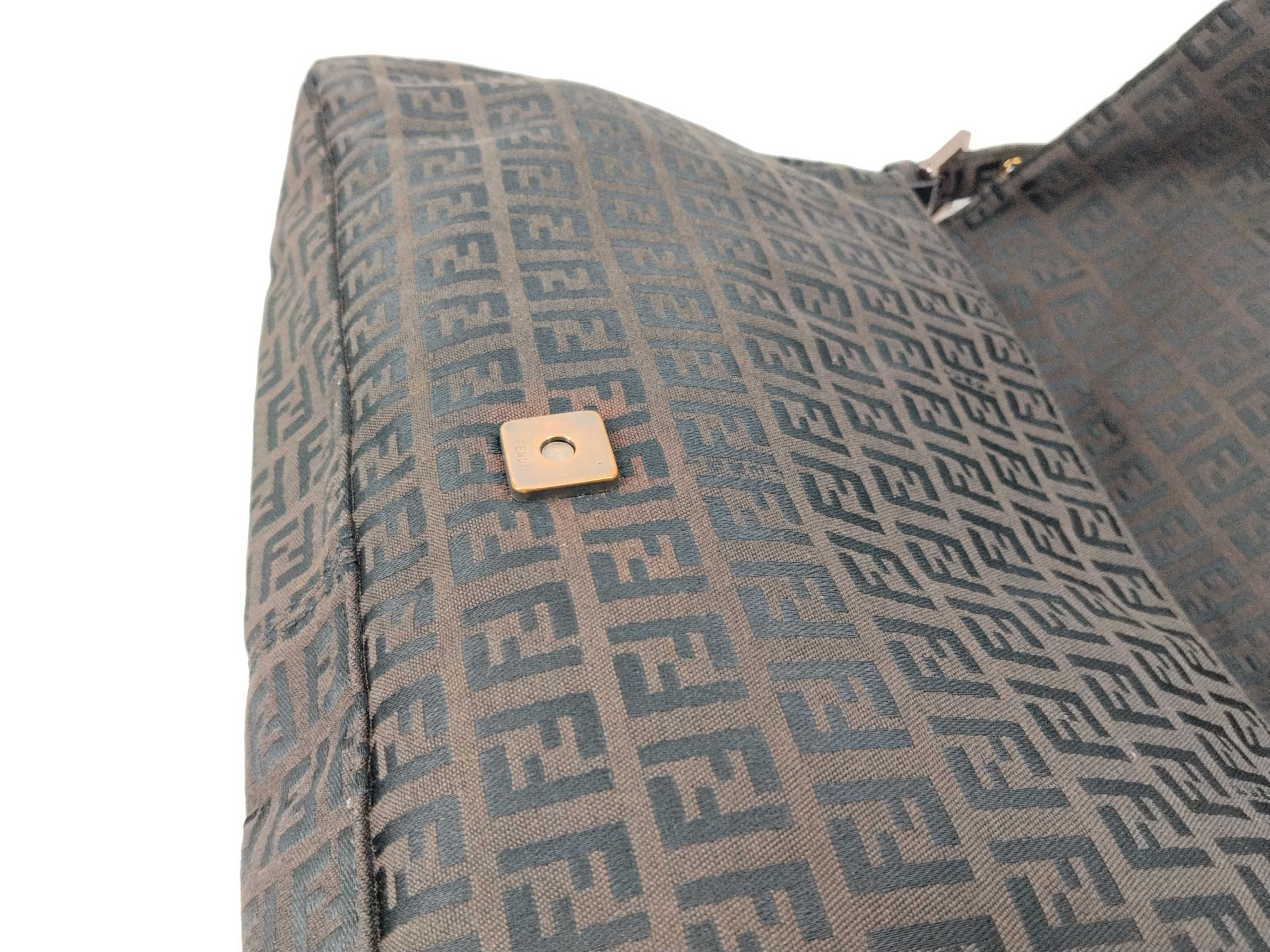 Mamma Fendi Zucca Zucchino Mamma Bucket Shoulder Bag — view 9