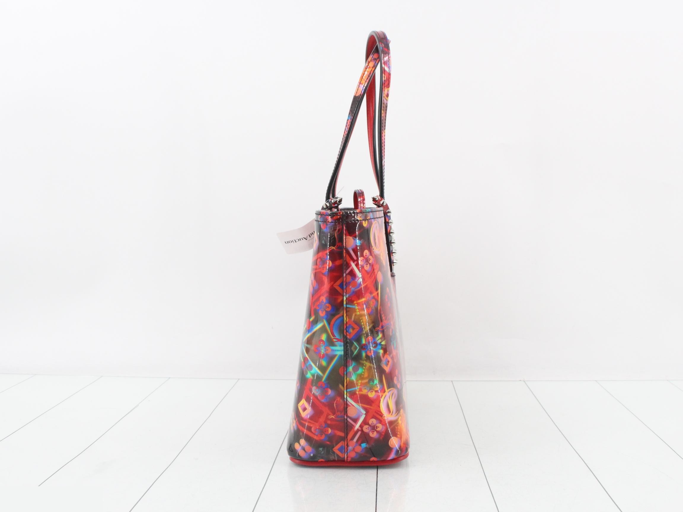 Kabata Small Enamel Tote Bag — view 3