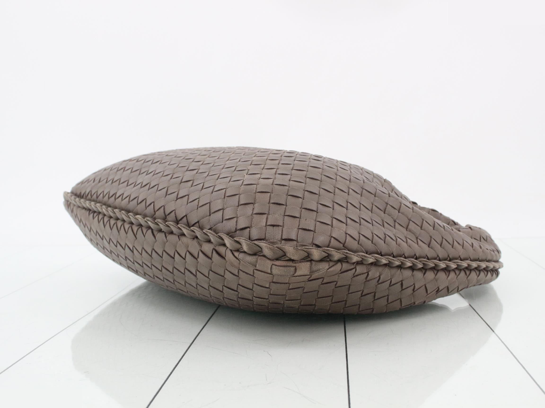 Intrecciato Hobo Handbag — view 6