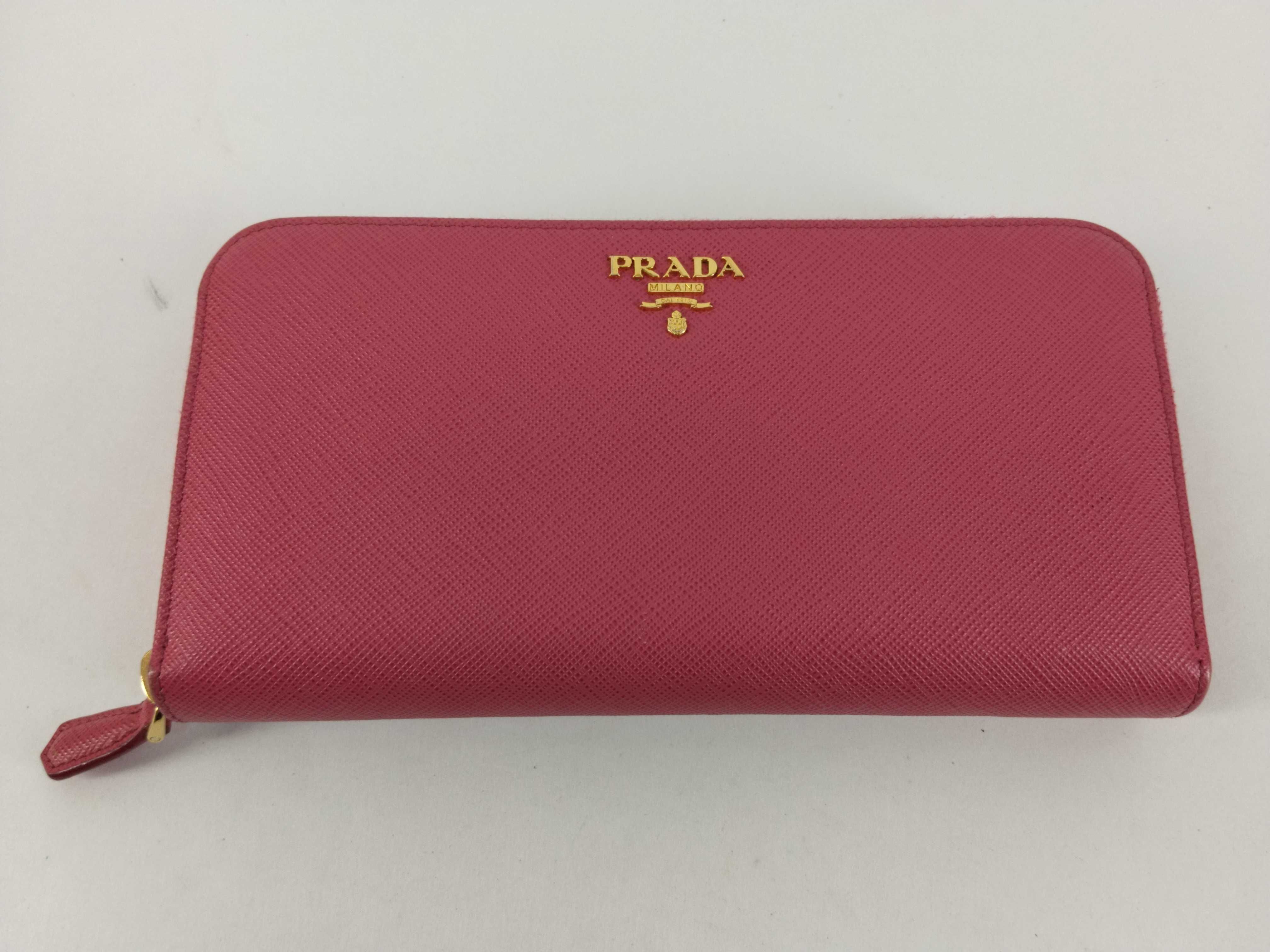 Saffiano Zippy Wallet Pink