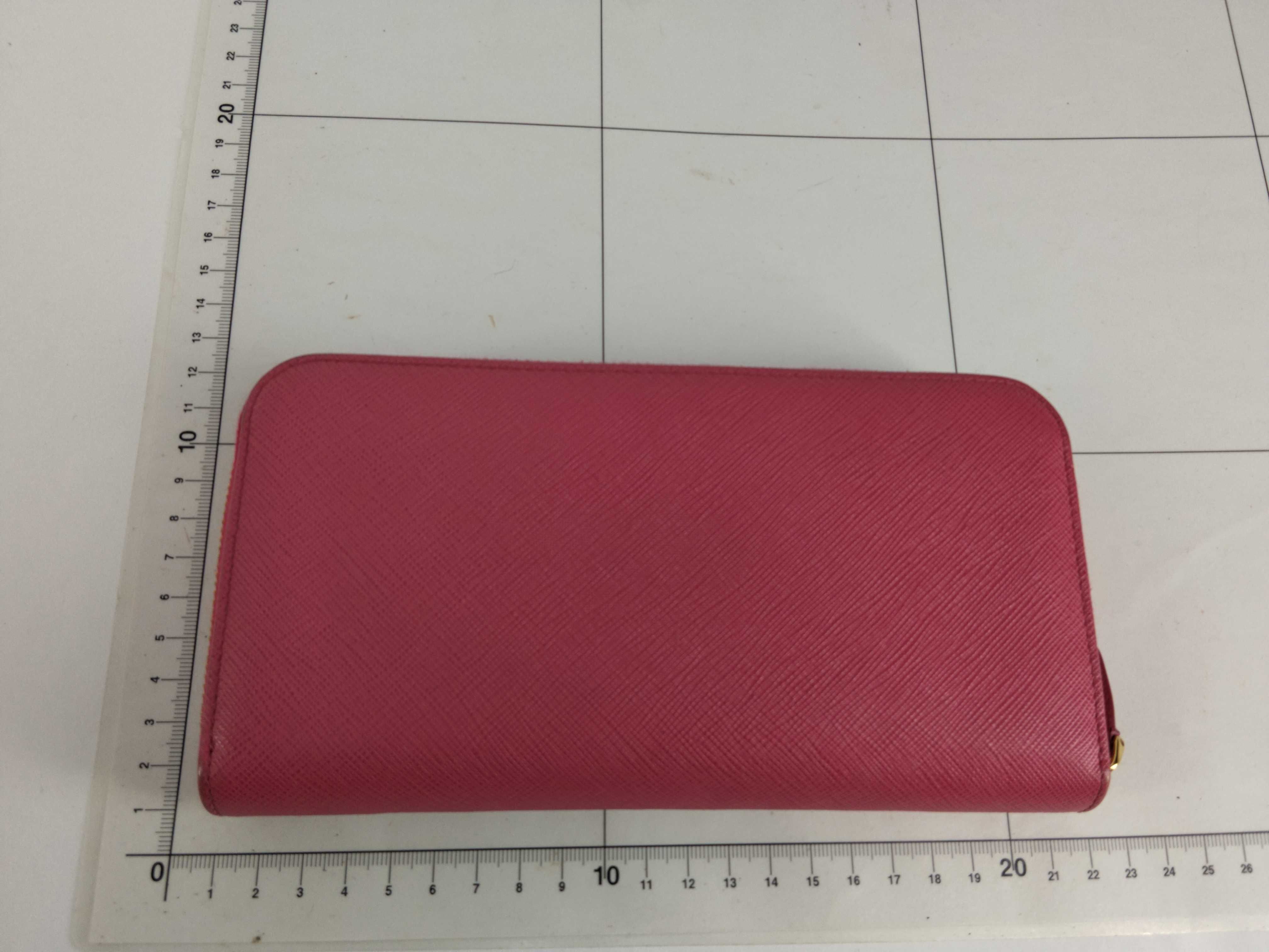 Saffiano Zippy Wallet Pink — view 2