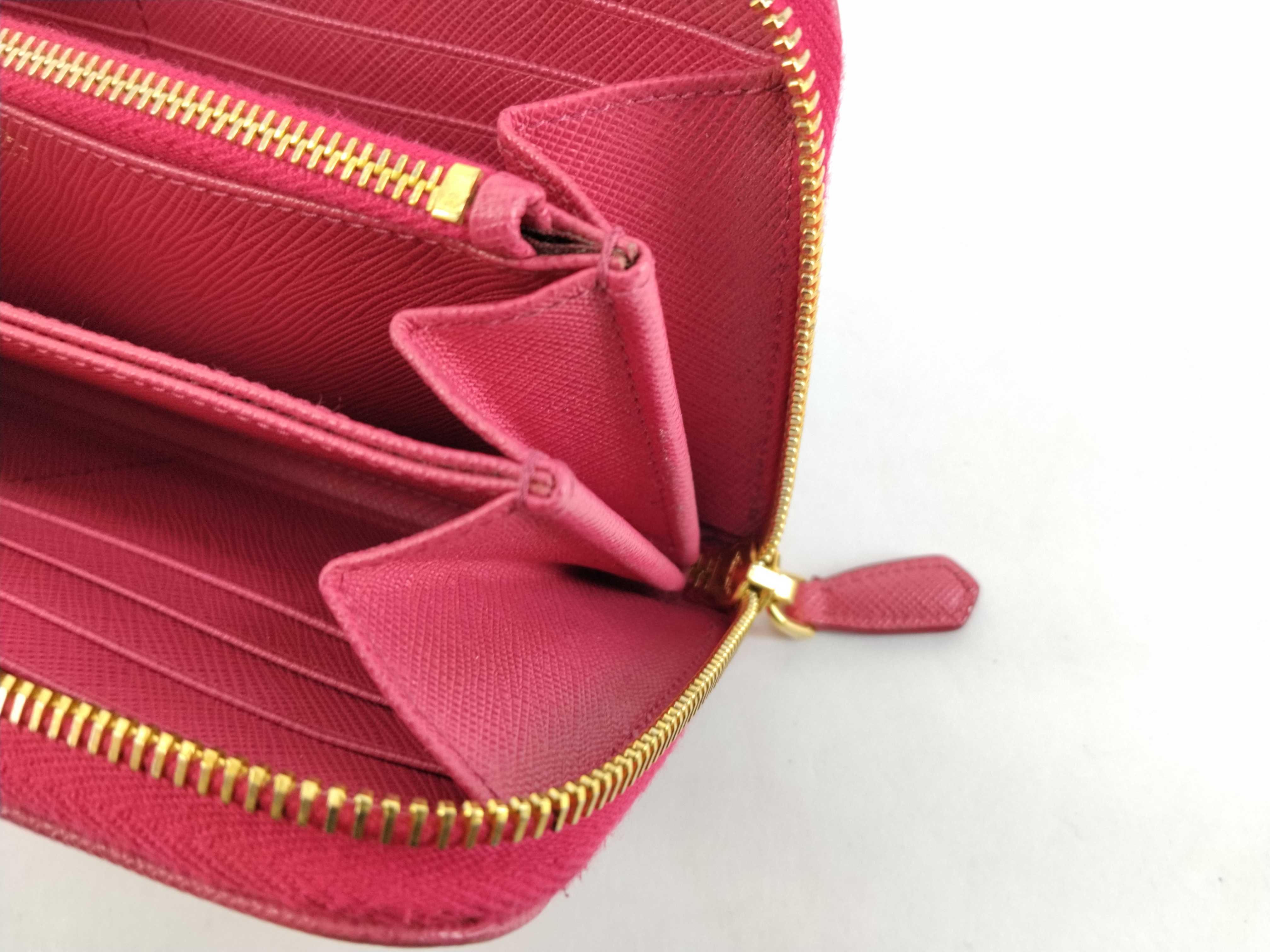 Saffiano Zippy Wallet Pink — view 15