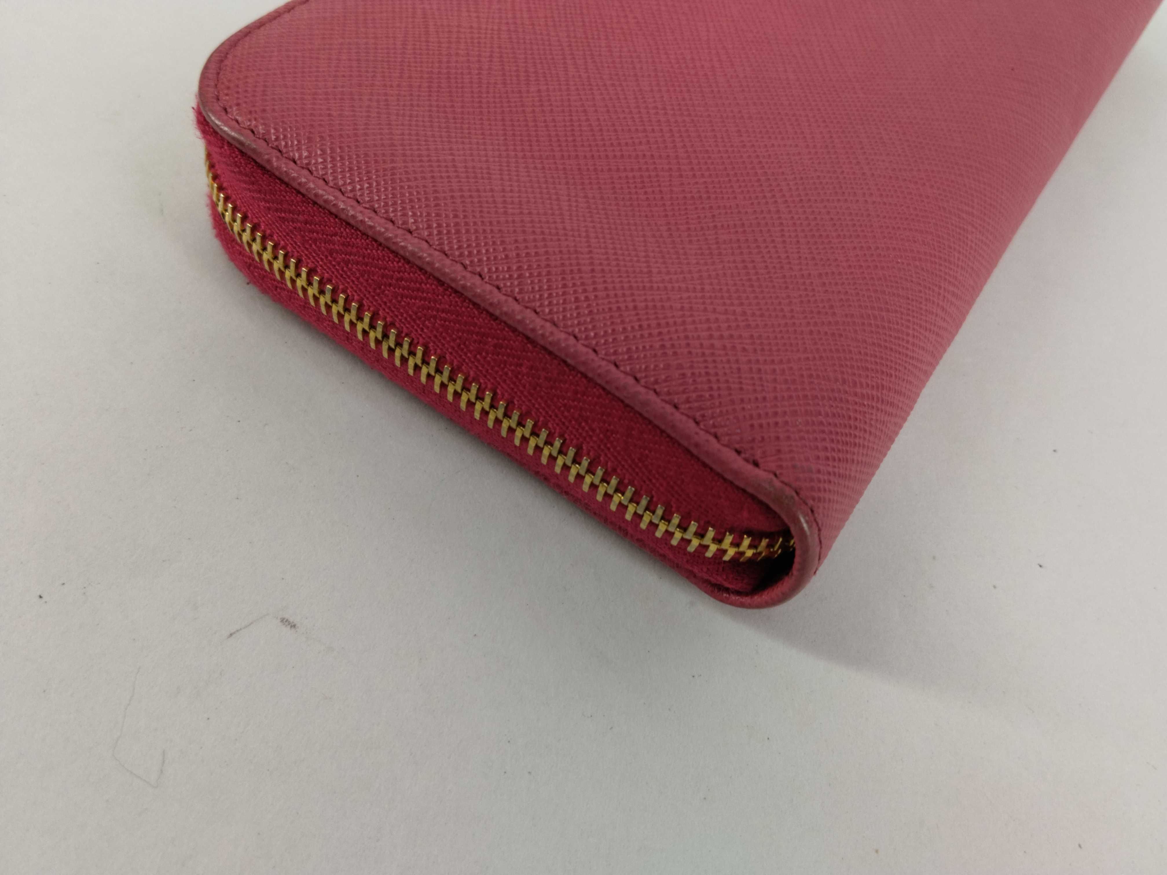 Saffiano Zippy Wallet Pink — view 3