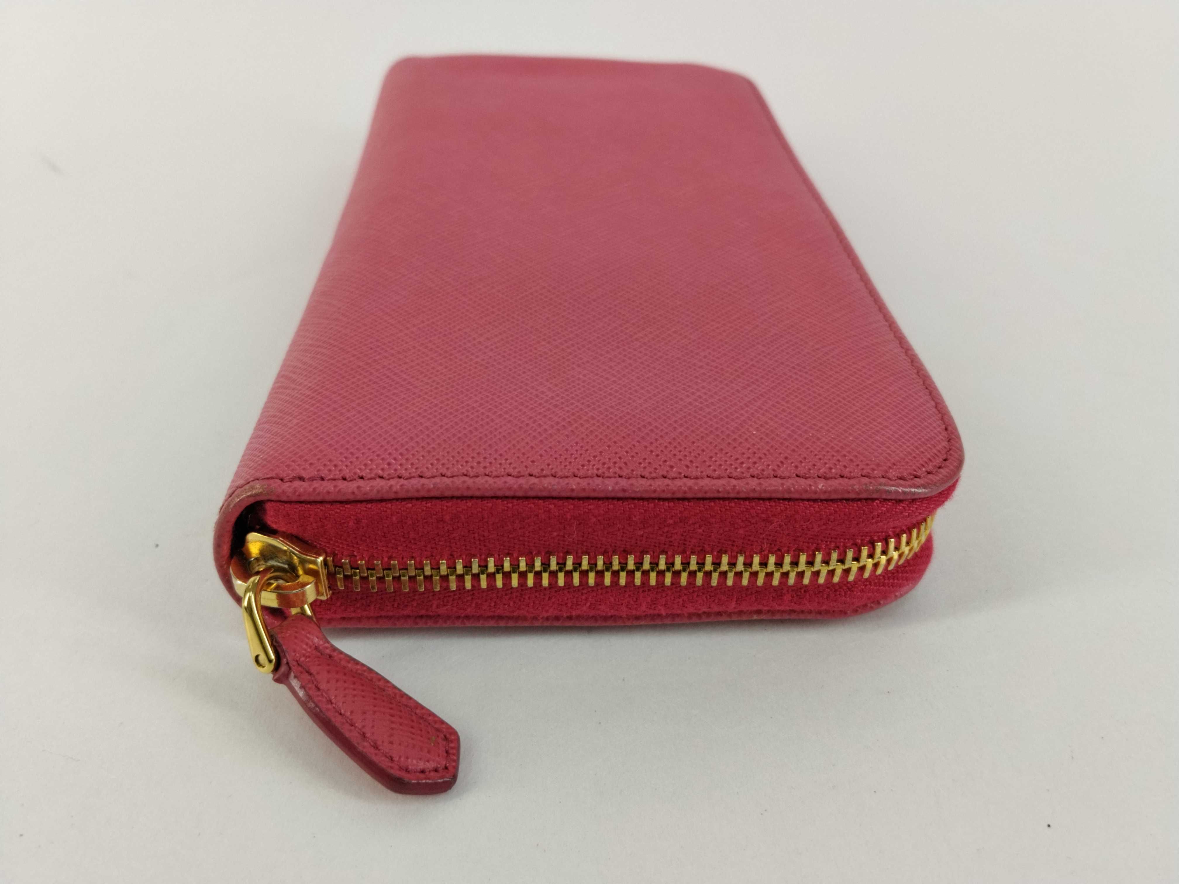 Saffiano Zippy Wallet Pink — view 6