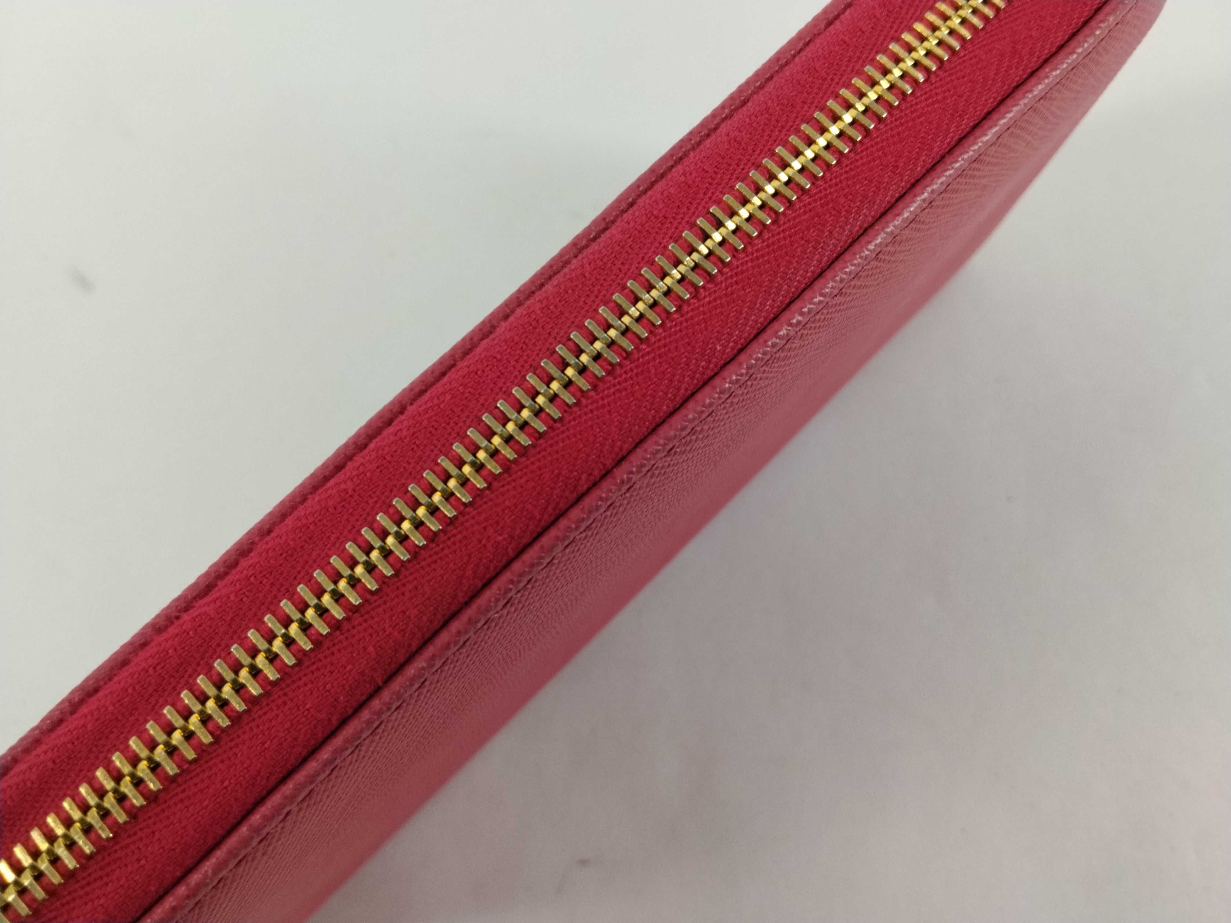 Saffiano Zippy Wallet Pink — view 9