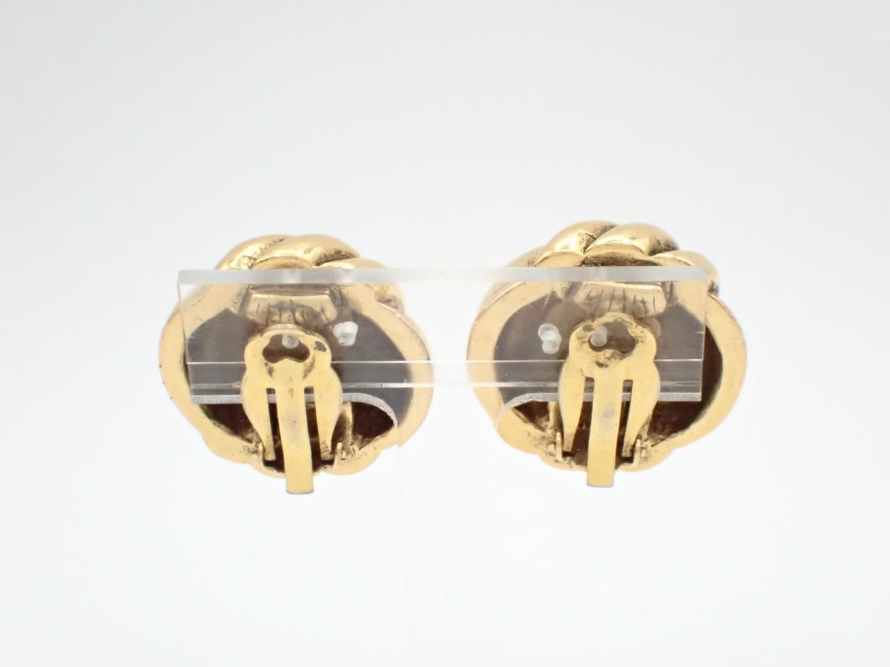 Coco Mark Gold Earrings 2 3 — view 2
