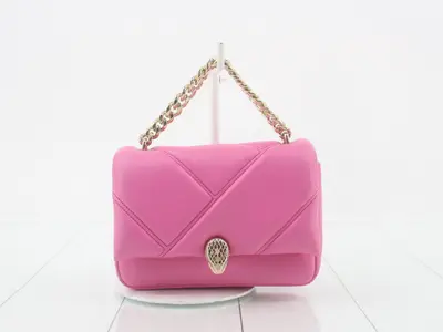 Serpenti 2-Way Shoulder Bag, Unused, Pink