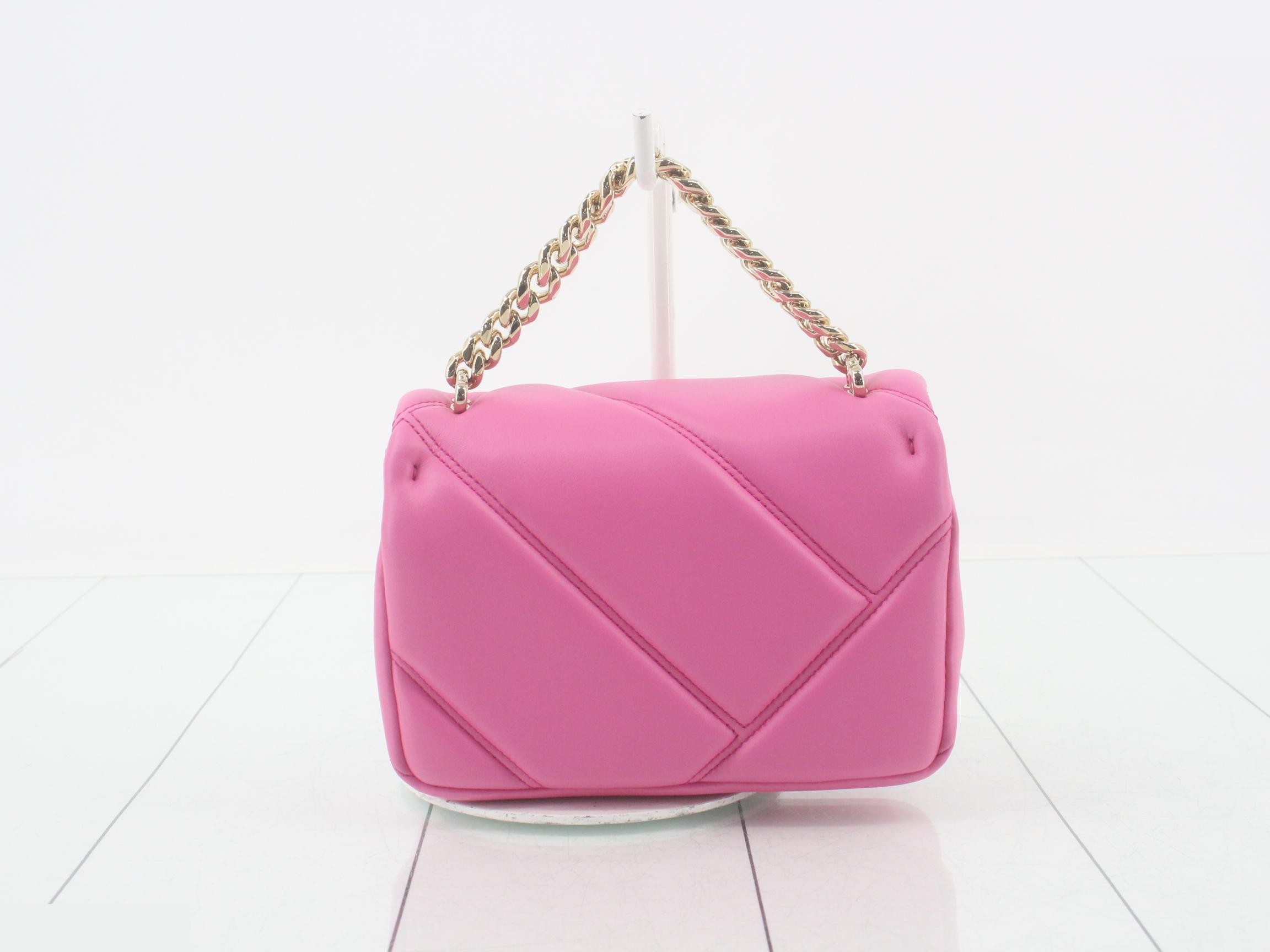 Serpenti 2-Way Shoulder Bag, Unused, Pink — view 2