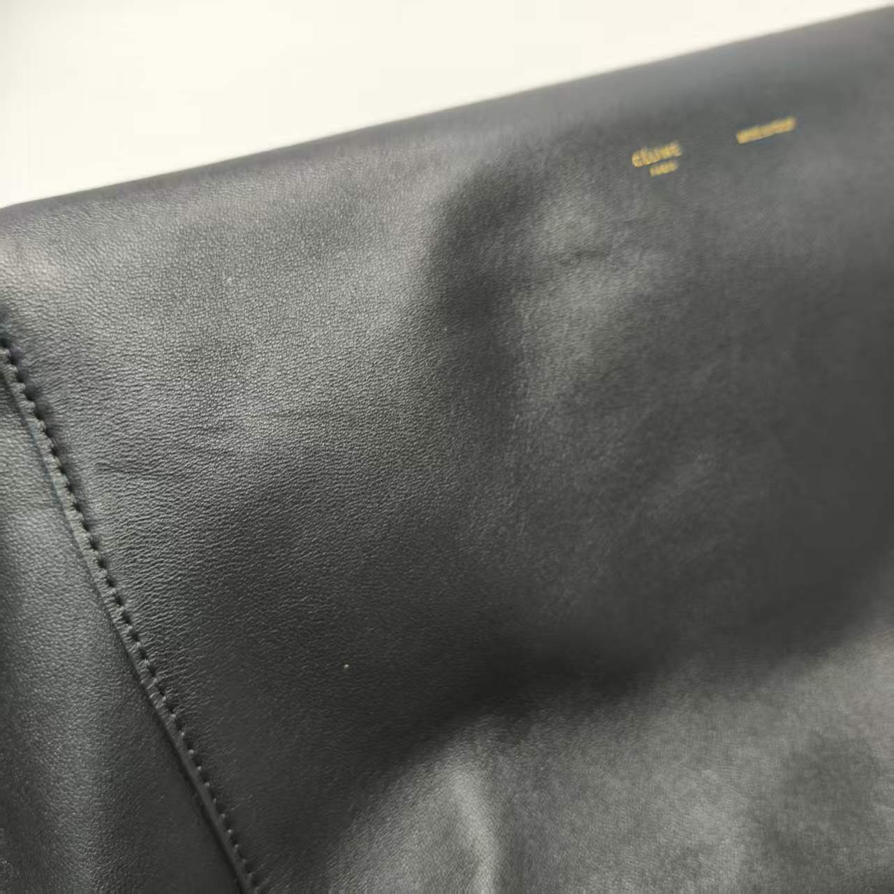 【*Shipped from: China*】CELINE Leather Clutch Bag Second Bag — view 14
