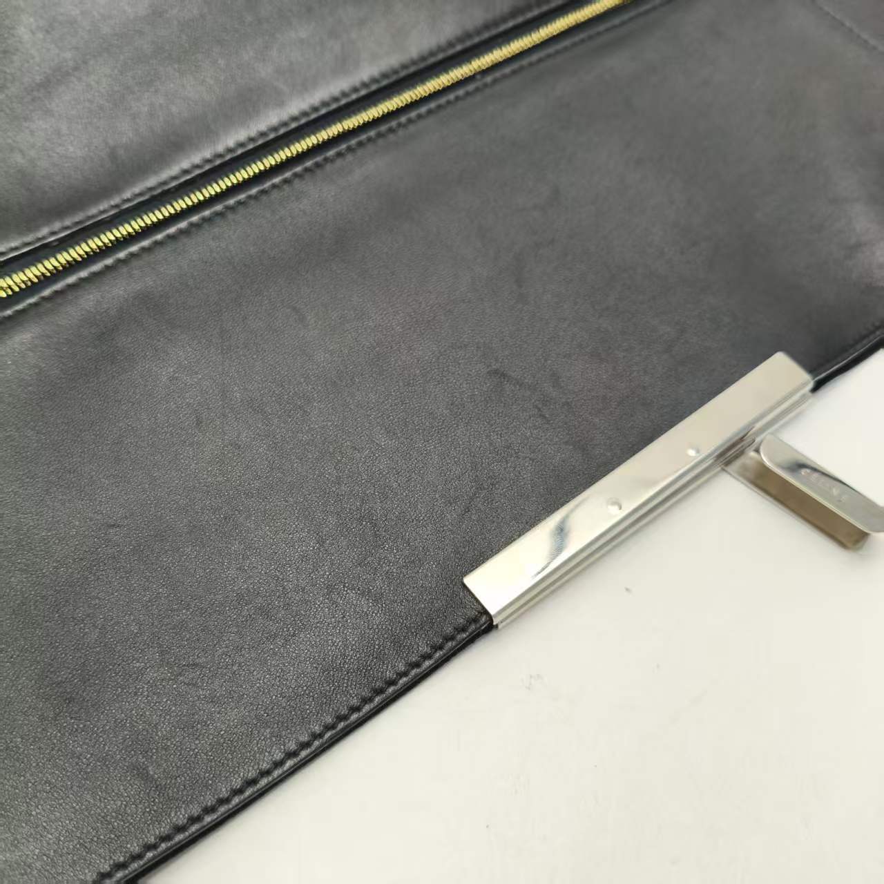 【*Shipped from: China*】CELINE Leather Clutch Bag Second Bag — view 9