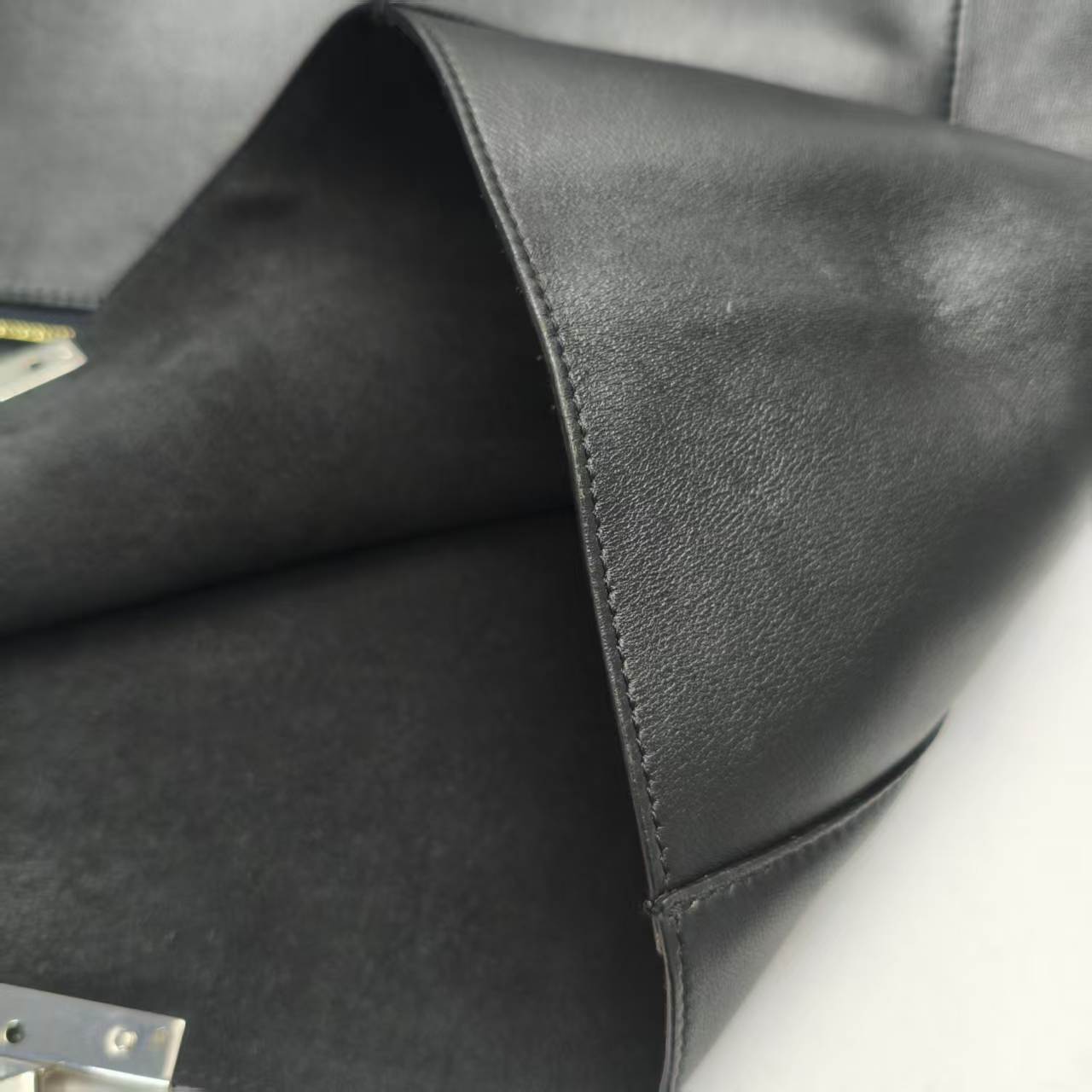 【*Shipped from: China*】CELINE Leather Clutch Bag Second Bag — view 10