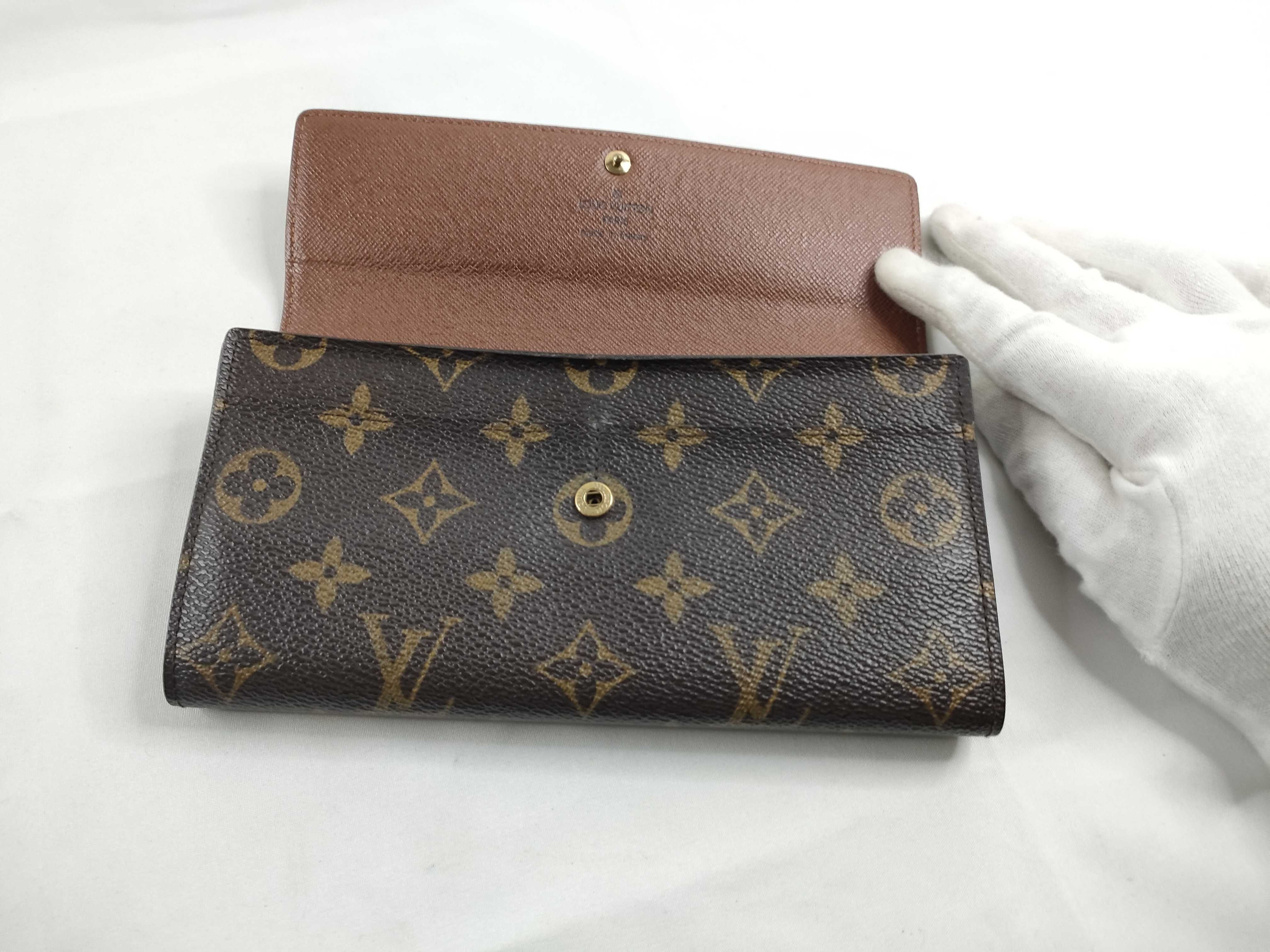 Monogram Portefeuille Sarah Wallet — view 8