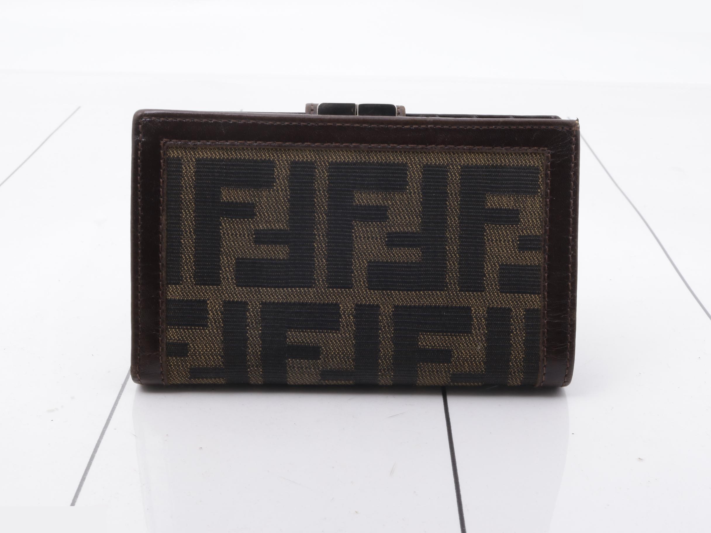 Zucca pattern bi-fold wallet with coin purse — view 2