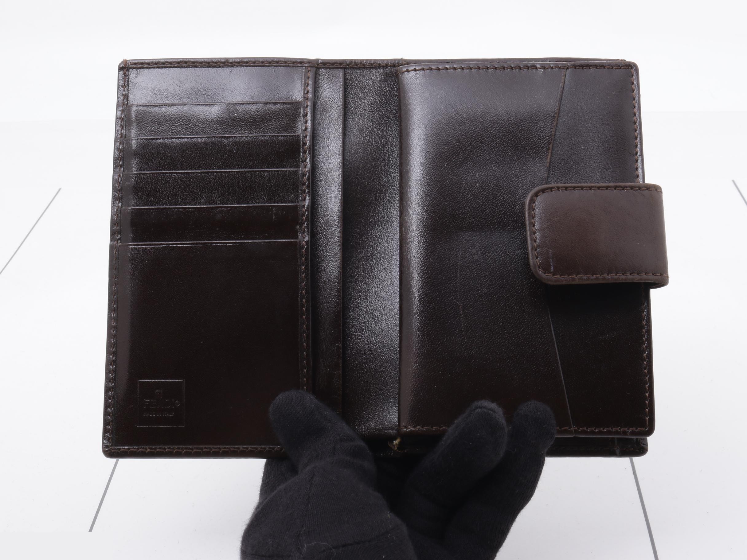 Zucca pattern bi-fold wallet with coin purse — view 4