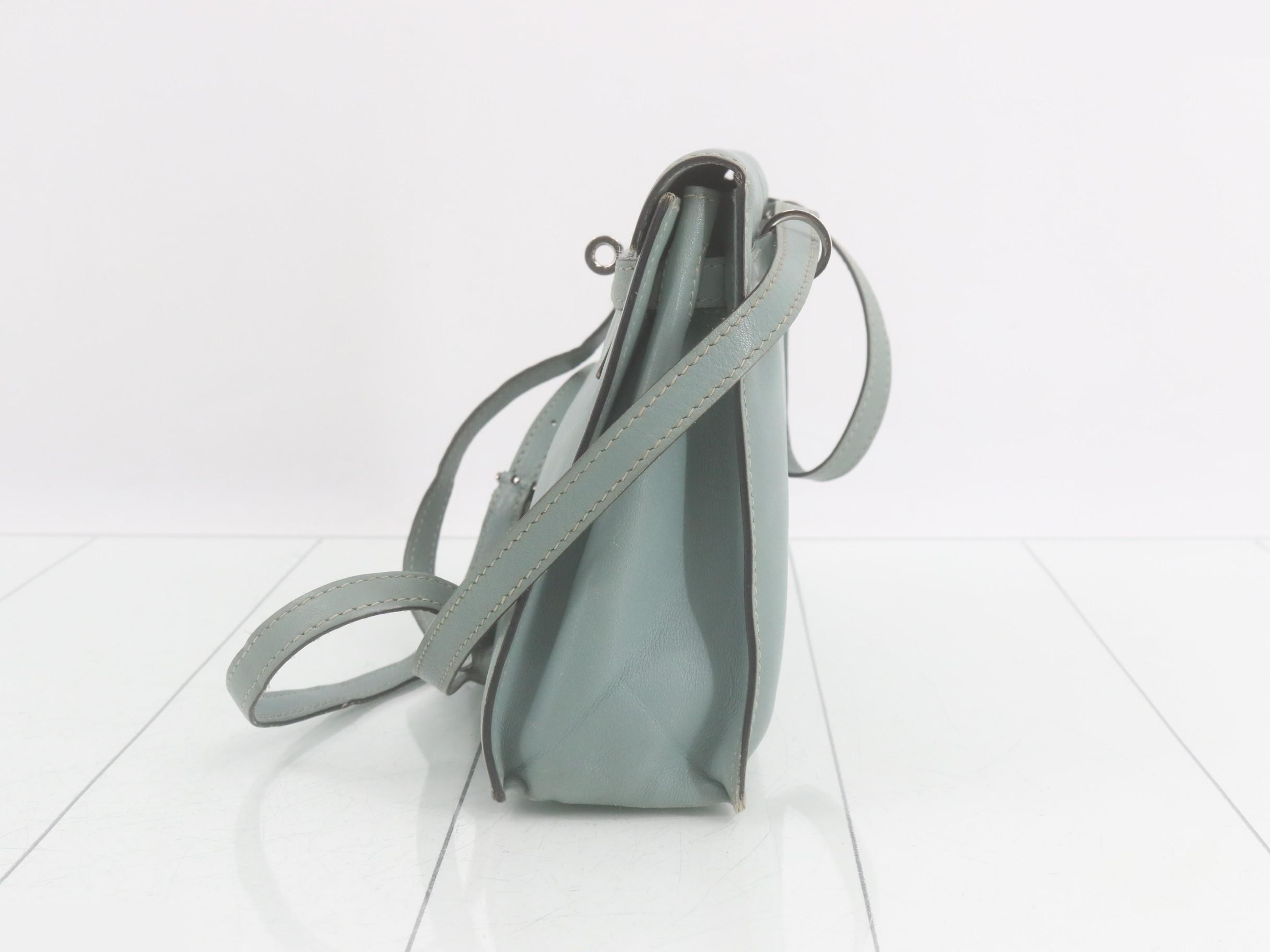 Kelly Dance Leather Shoulder Bag ( M stamp) — view 4
