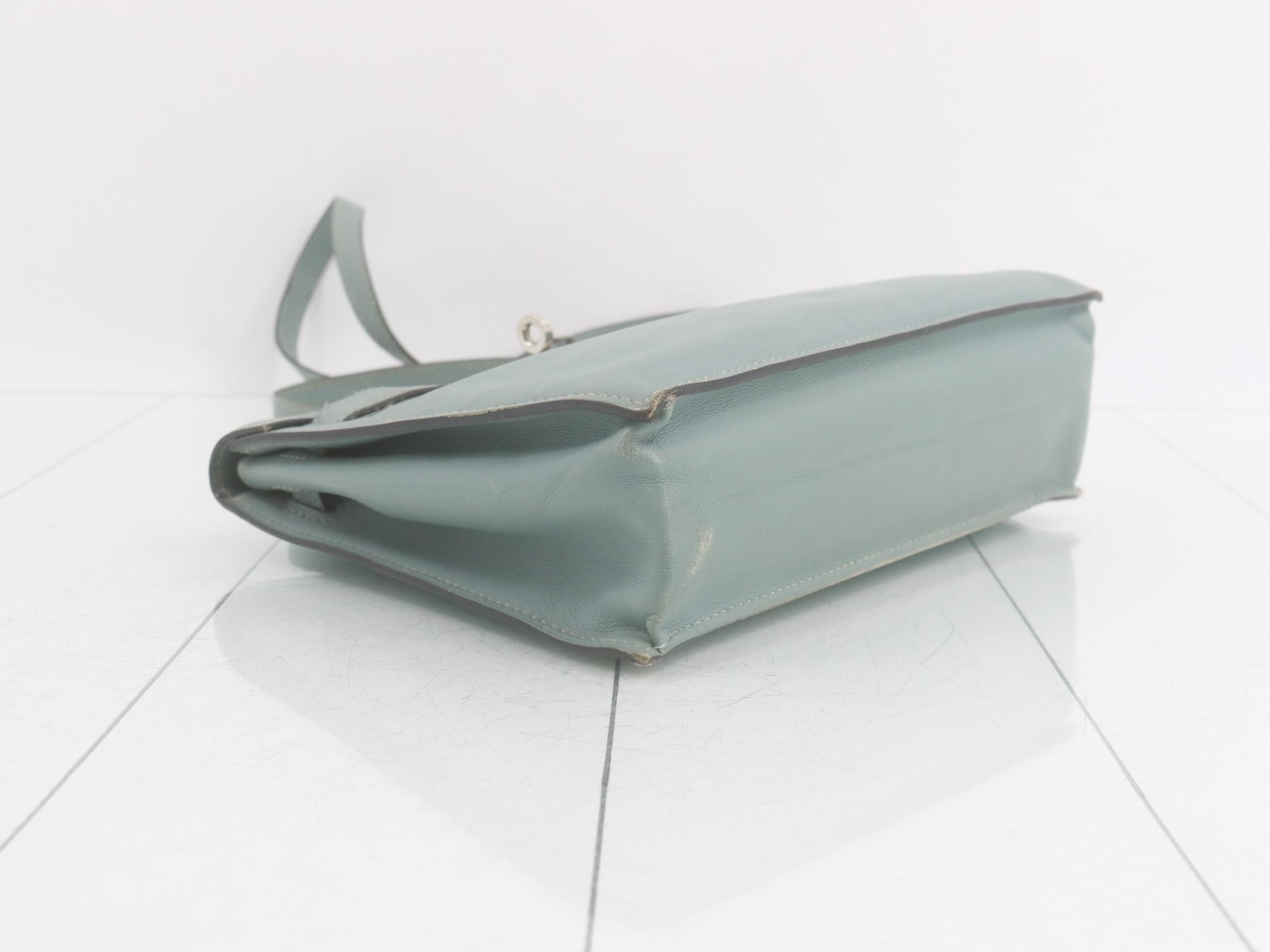 Kelly Dance Leather Shoulder Bag ( M stamp) — view 6