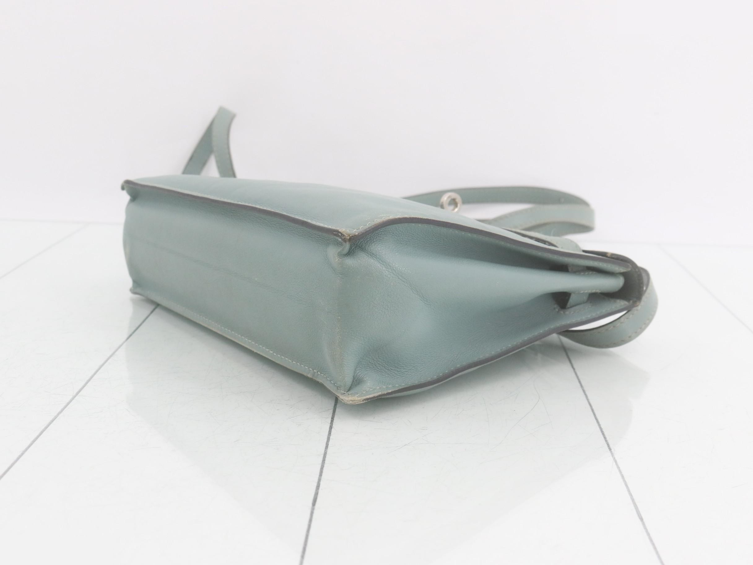 Kelly Dance Leather Shoulder Bag ( M stamp) — view 7