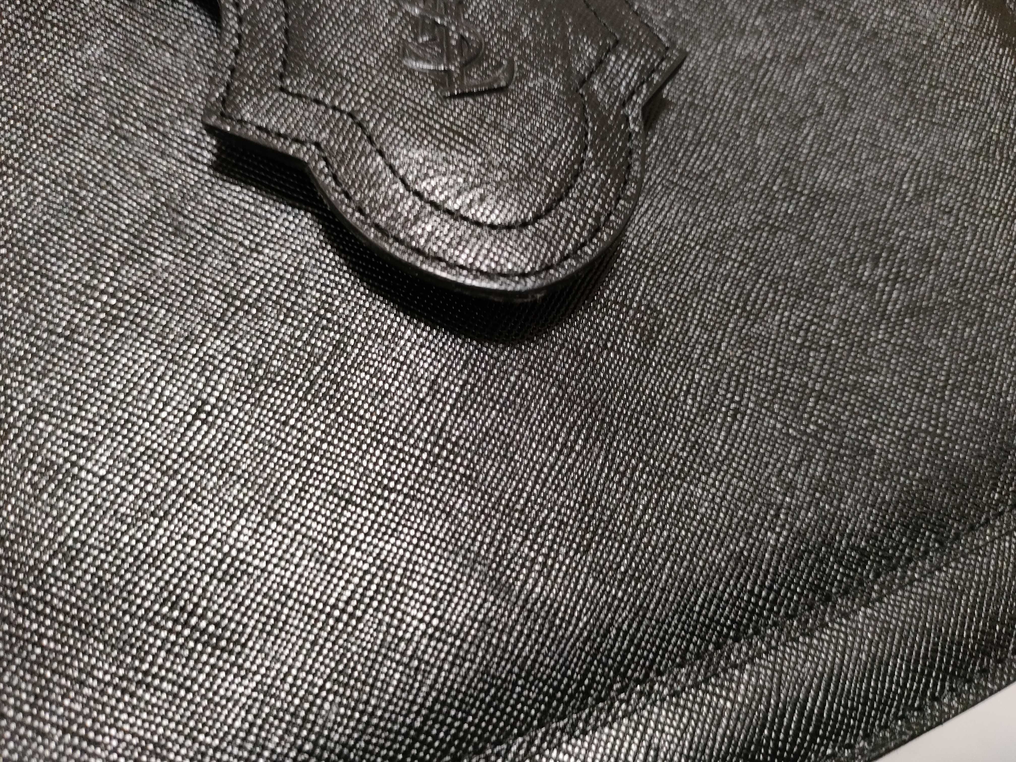shoulder bag, YSL logo, black shoulder bag. — view 15