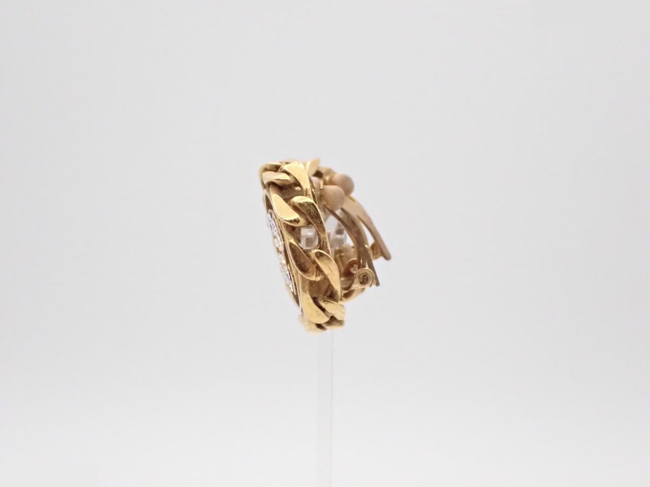 Vintage Coco Mark Earrings — view 3