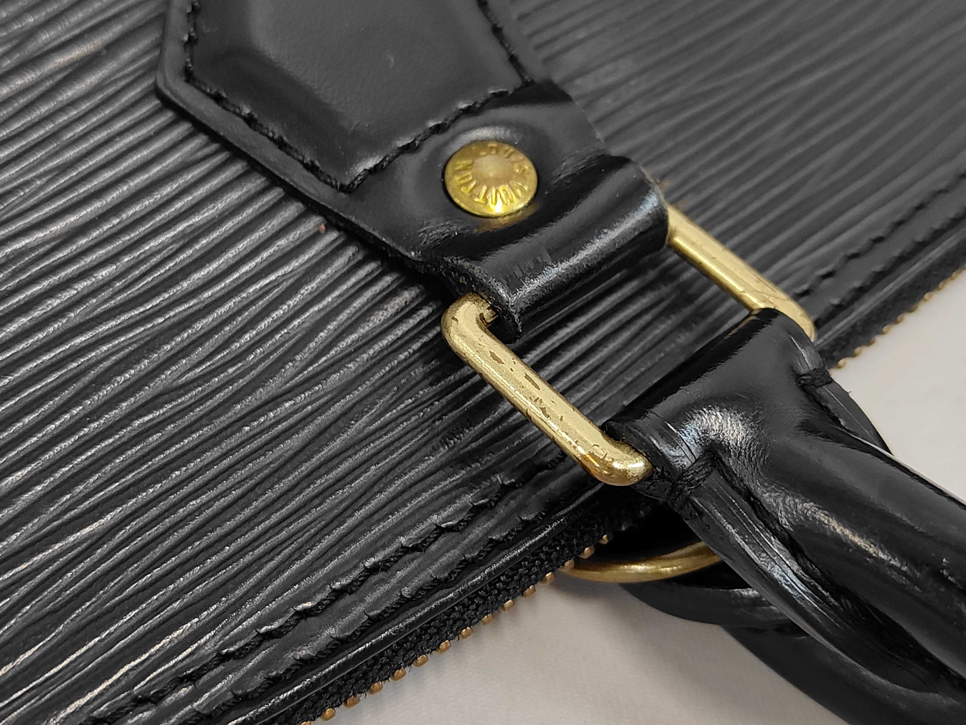 Epi Alma Black Handbag — view 6