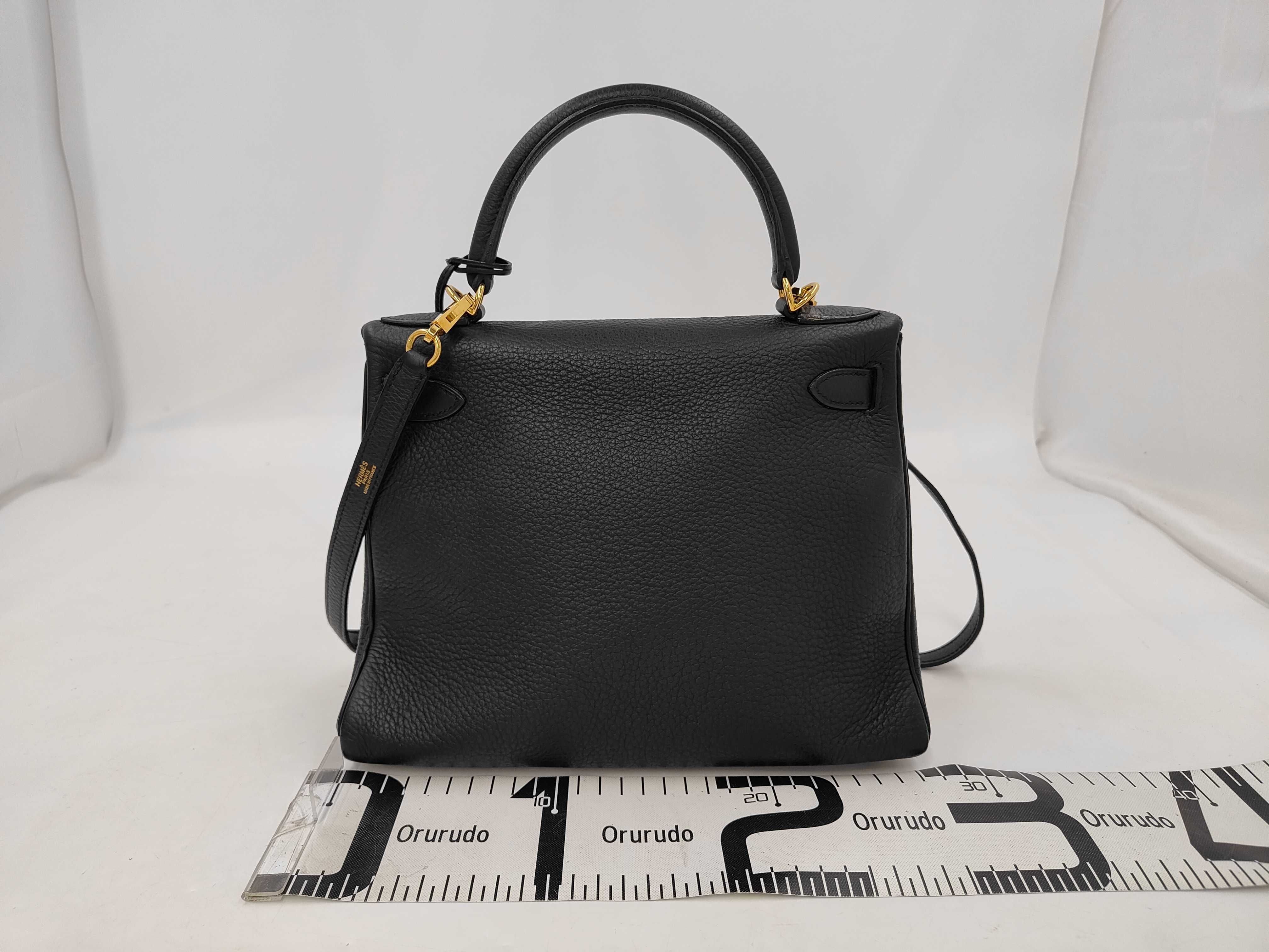 Kelly 28 H stamp shoulder bag — view 2
