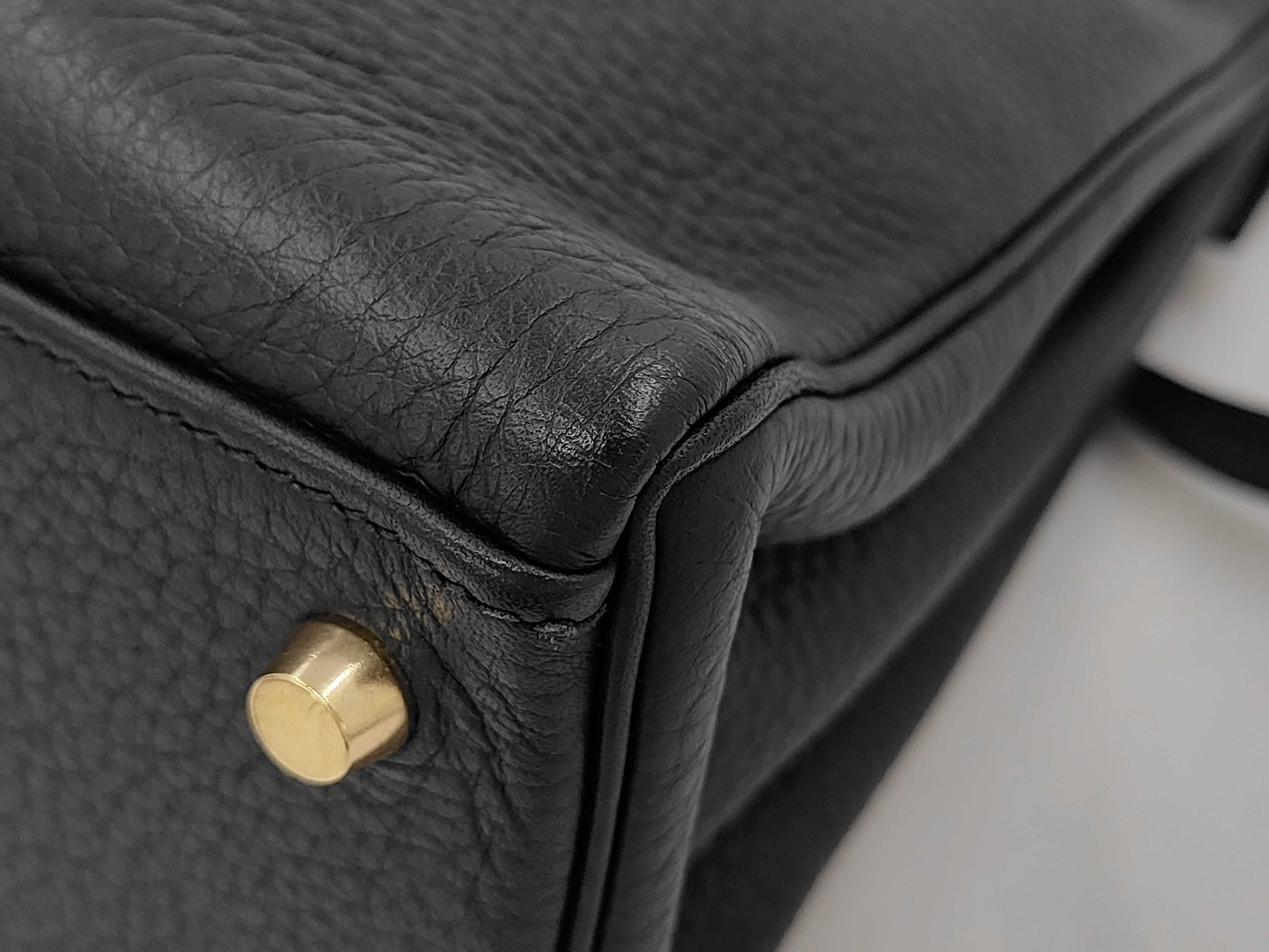 Kelly 28 H stamp shoulder bag — view 3