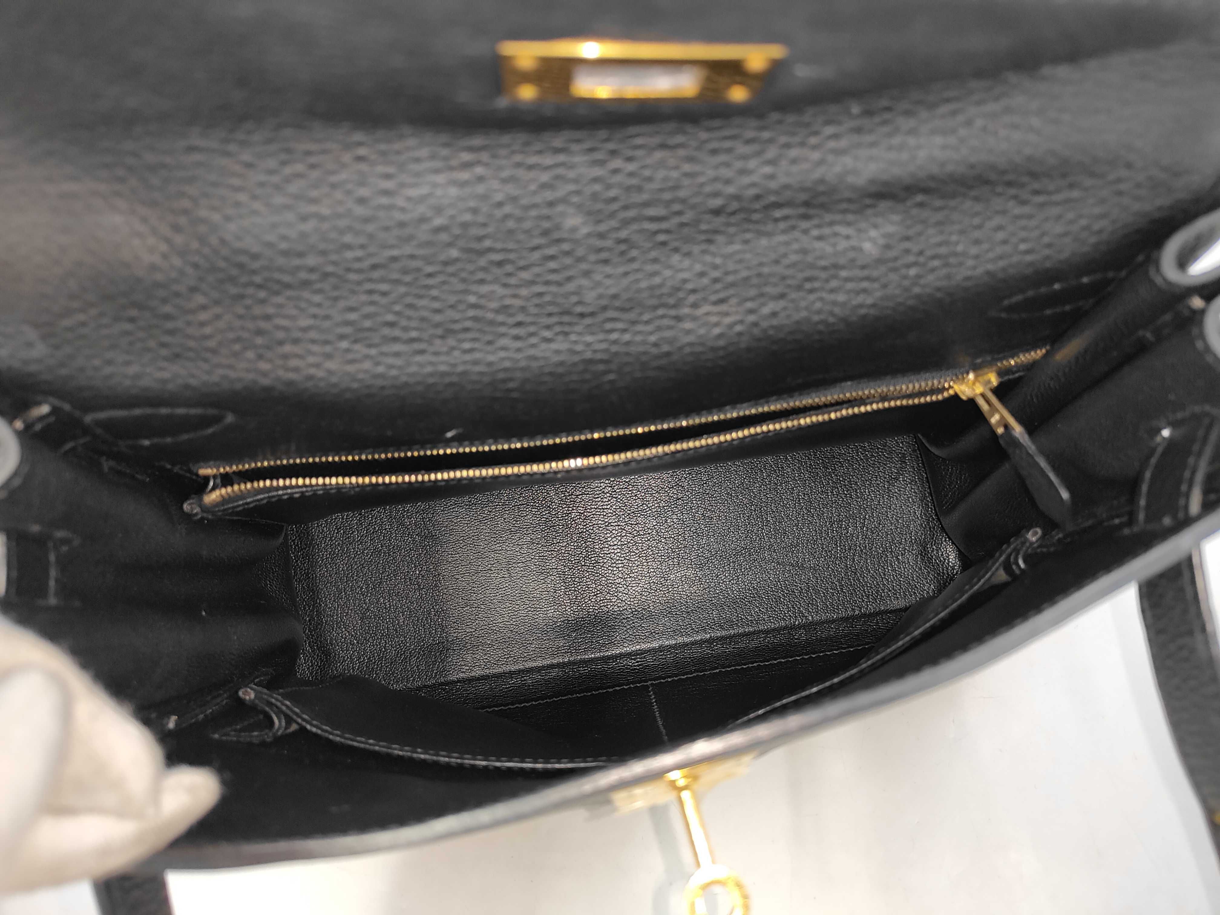 Kelly 28 H stamp shoulder bag — view 10