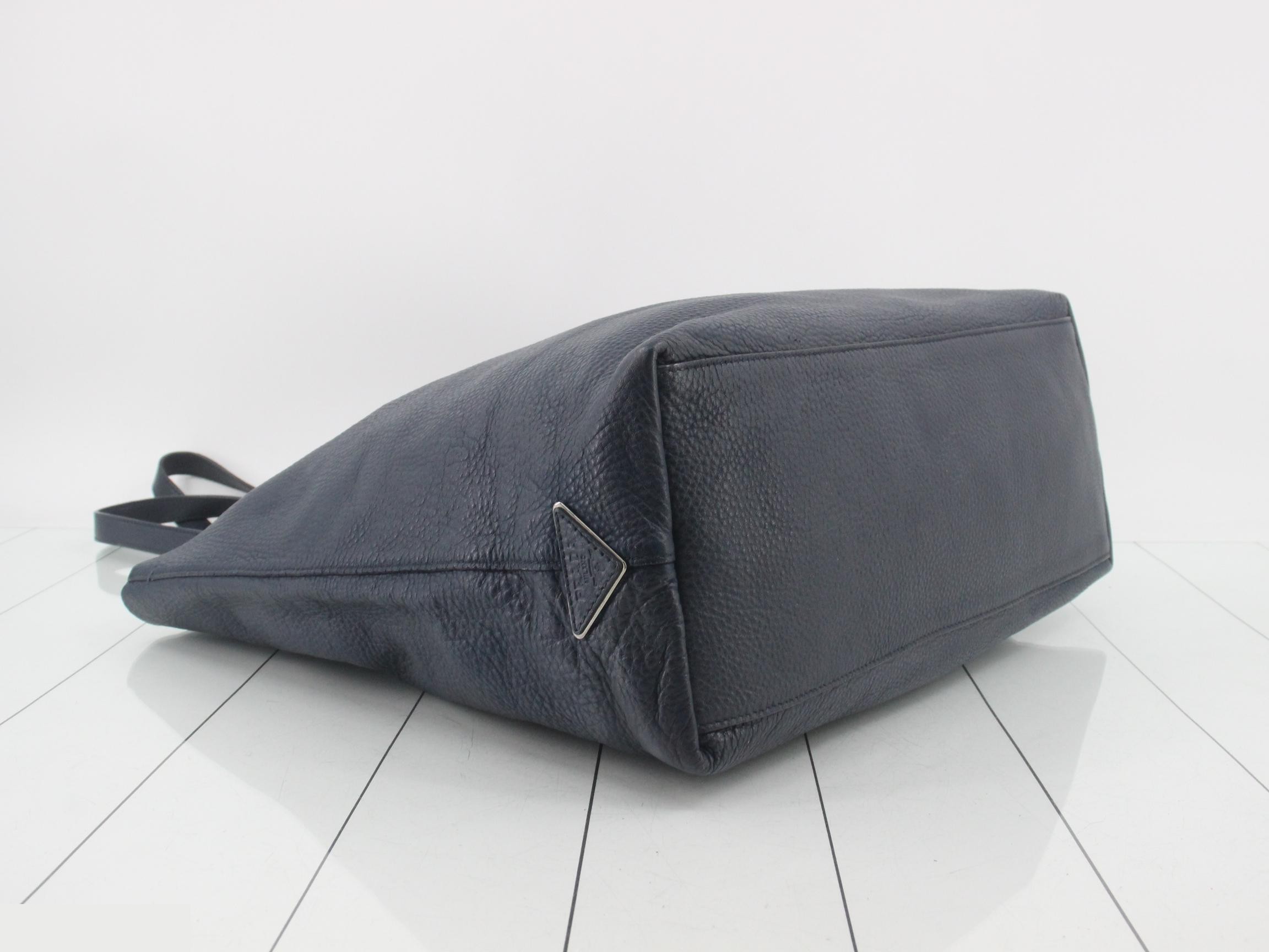 Taurillon leather tote bag — view 5