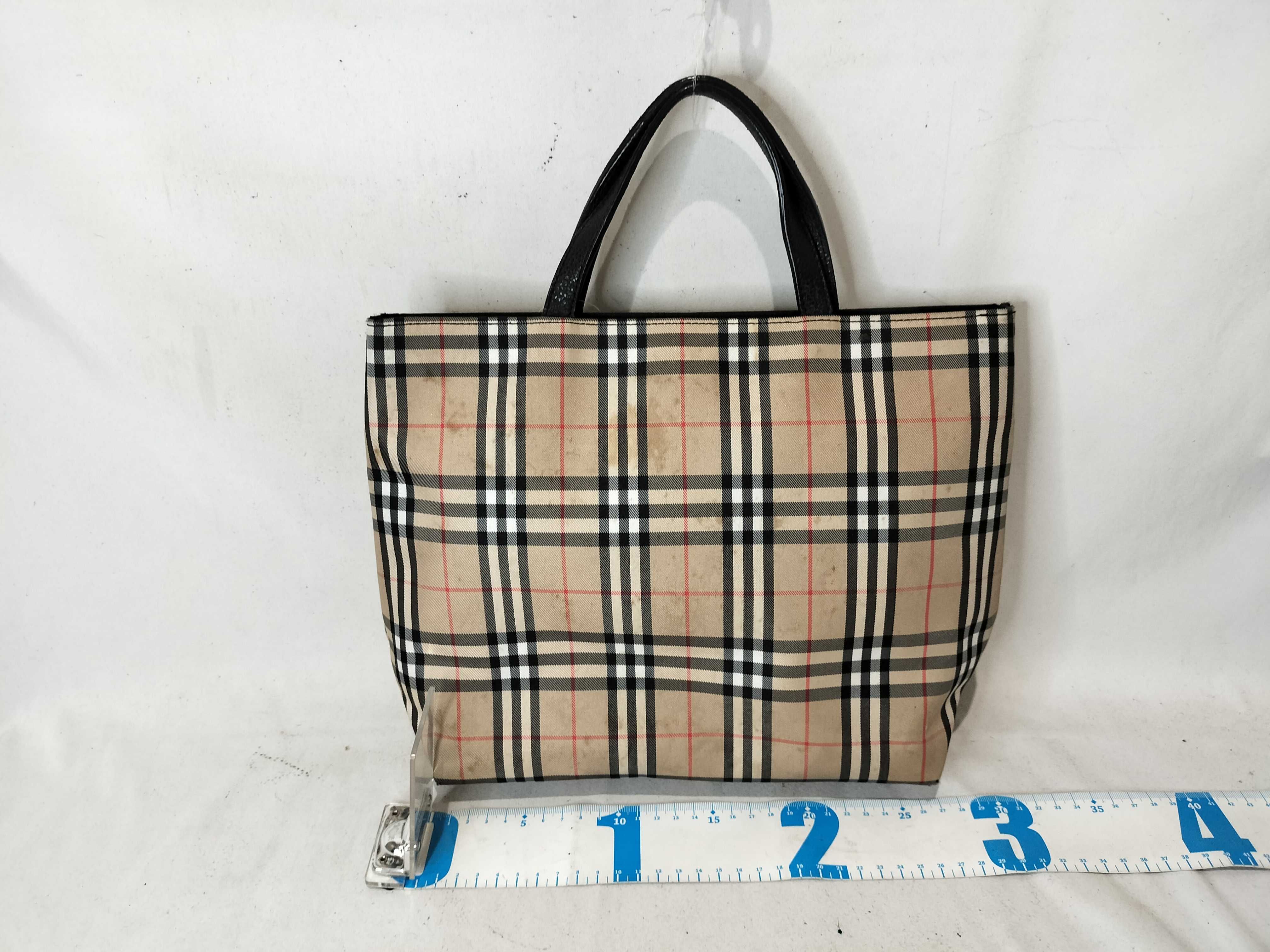Check Tote Handbag — view 3