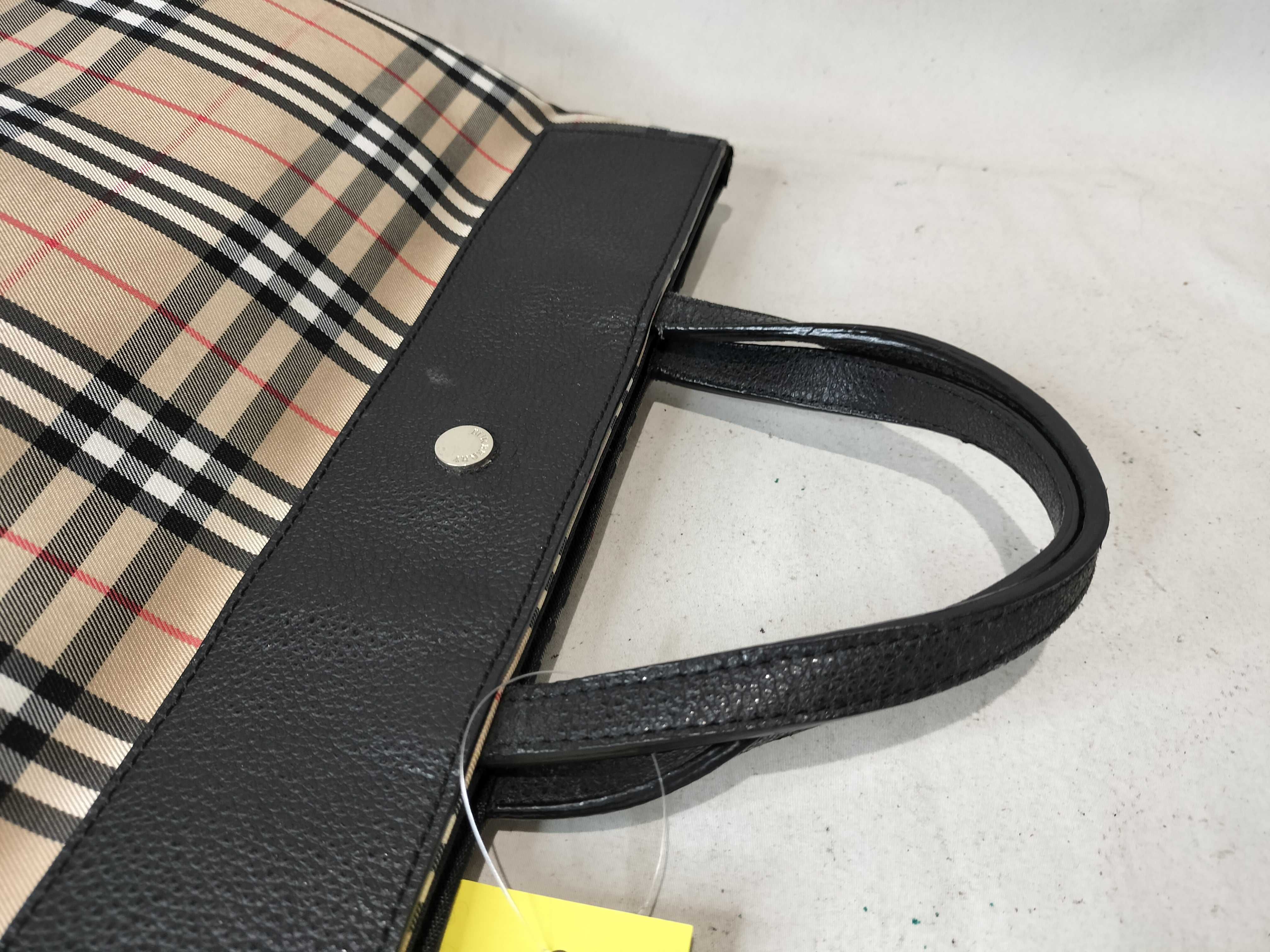 Check Tote Handbag — view 4