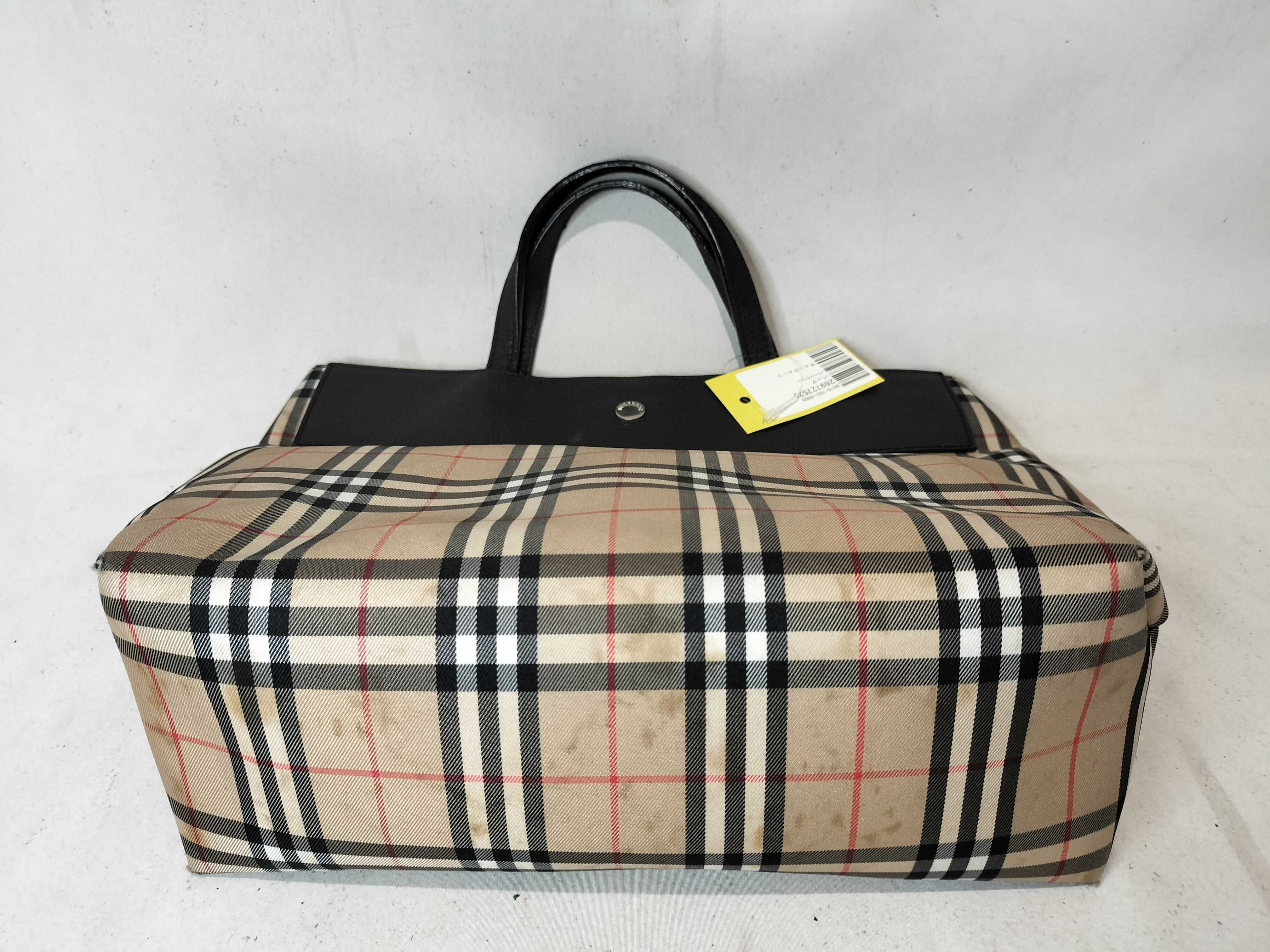 Check Tote Handbag — view 8