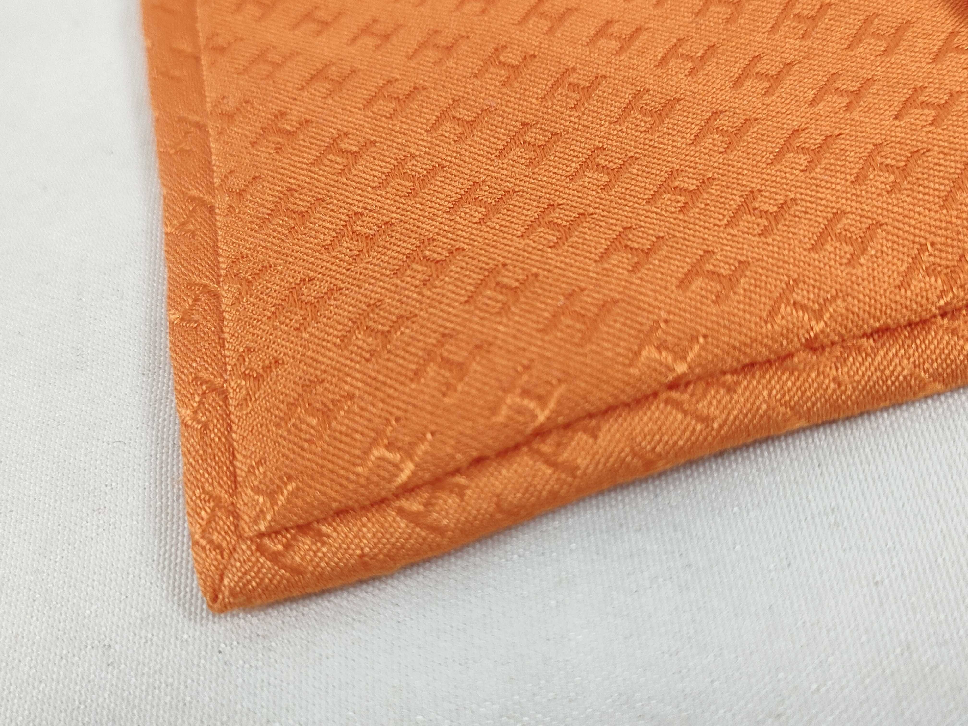 silk tie, orange, other accessories — view 6