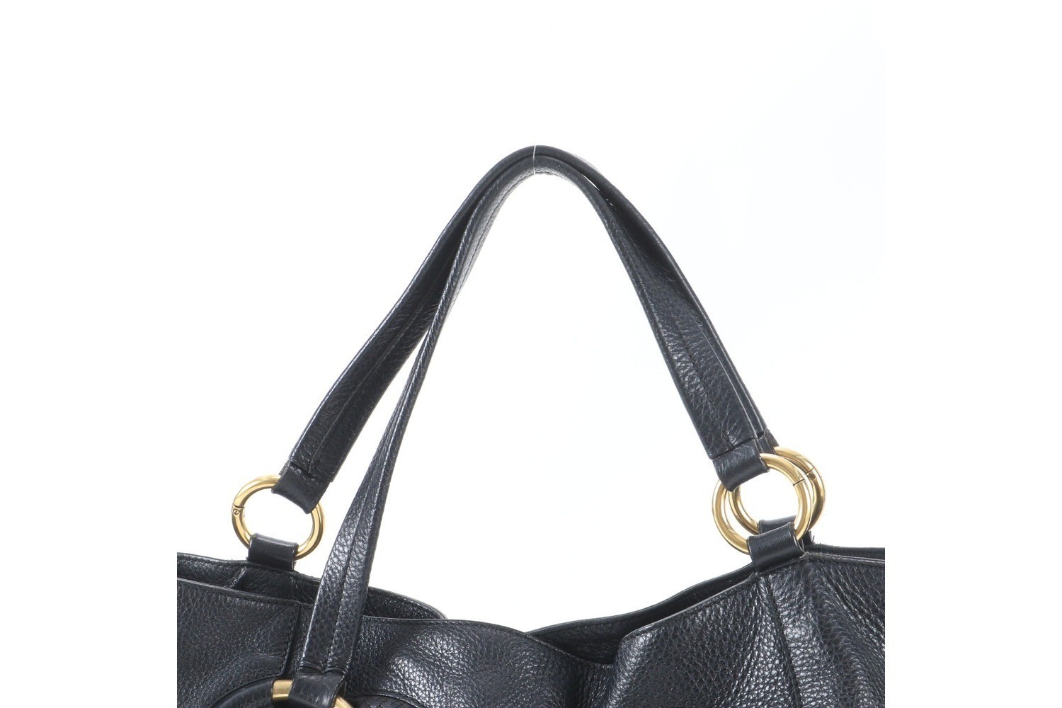 Interlocking G 309528 Leather Tote Bag — view 2