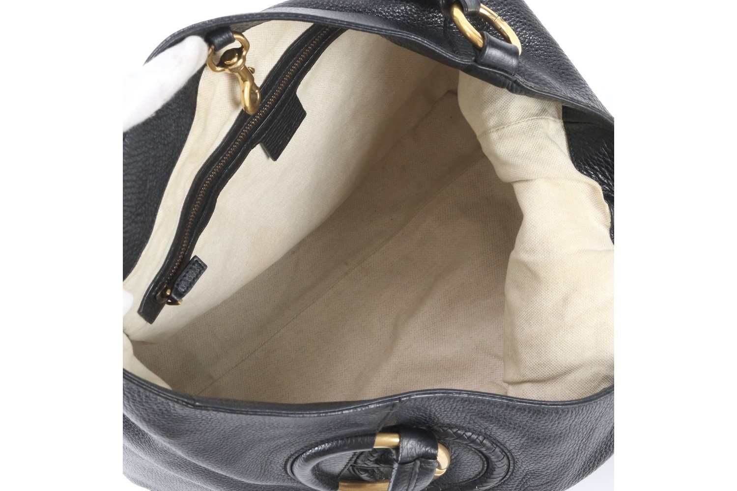 Interlocking G 309528 Leather Tote Bag — view 7