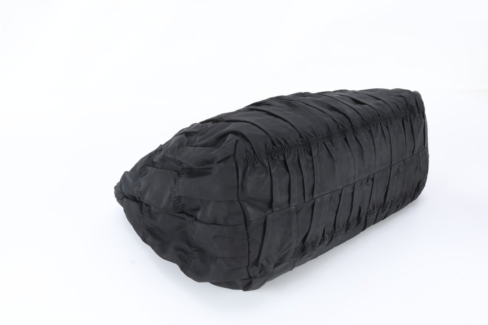 Tesuto Nylon Gathered Leather — view 4
