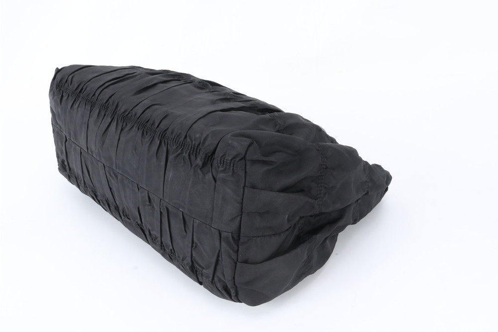 Tesuto Nylon Gathered Leather — view 5