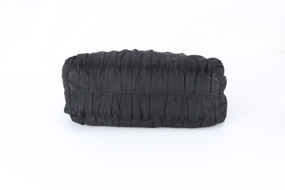Tesuto Nylon Gathered Leather — view 6