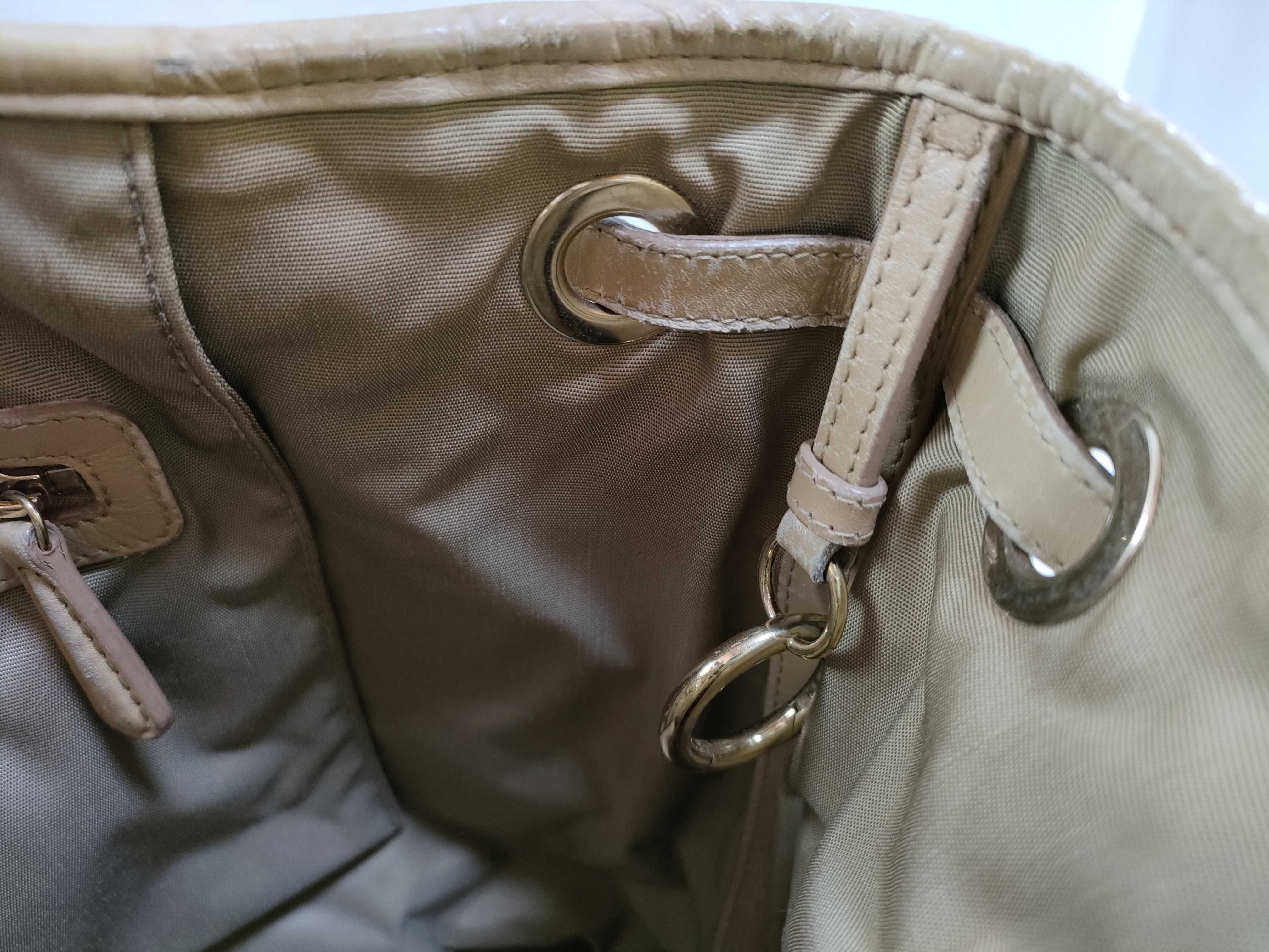 【S】990 Dior Panarea Coated Canvas x Leather Tote Bag — view 11