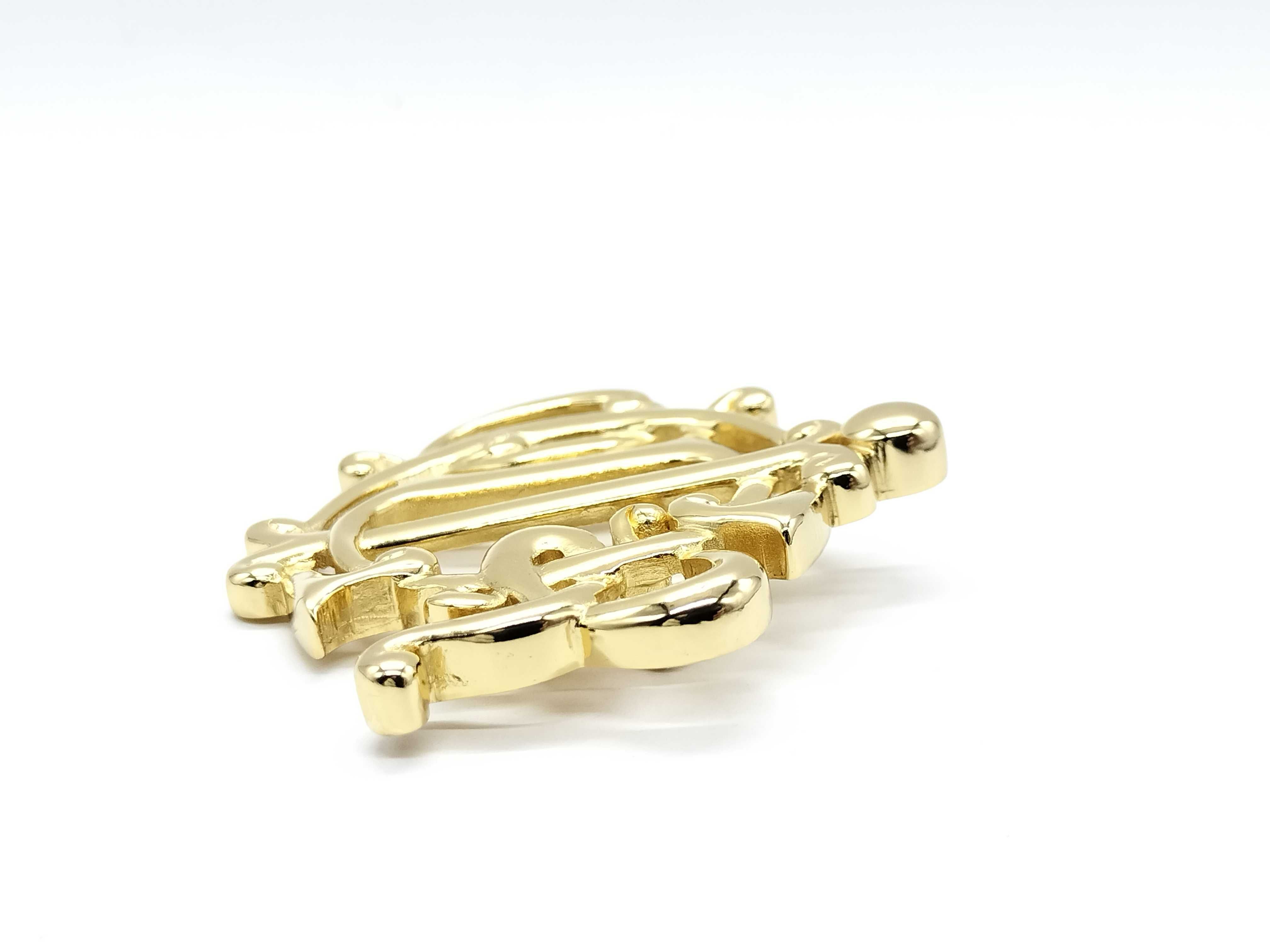 Emblem Brooch, Gold Brooch — view 2