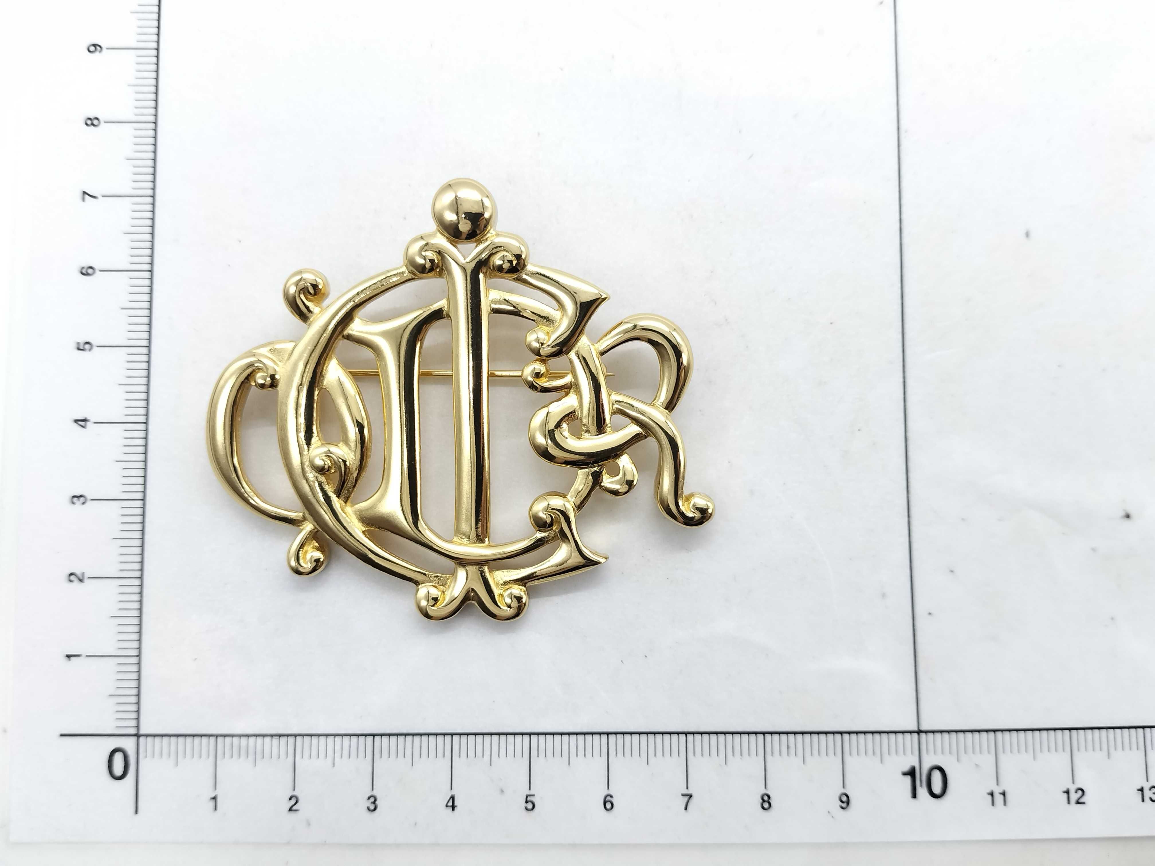 Emblem Brooch, Gold Brooch — view 6