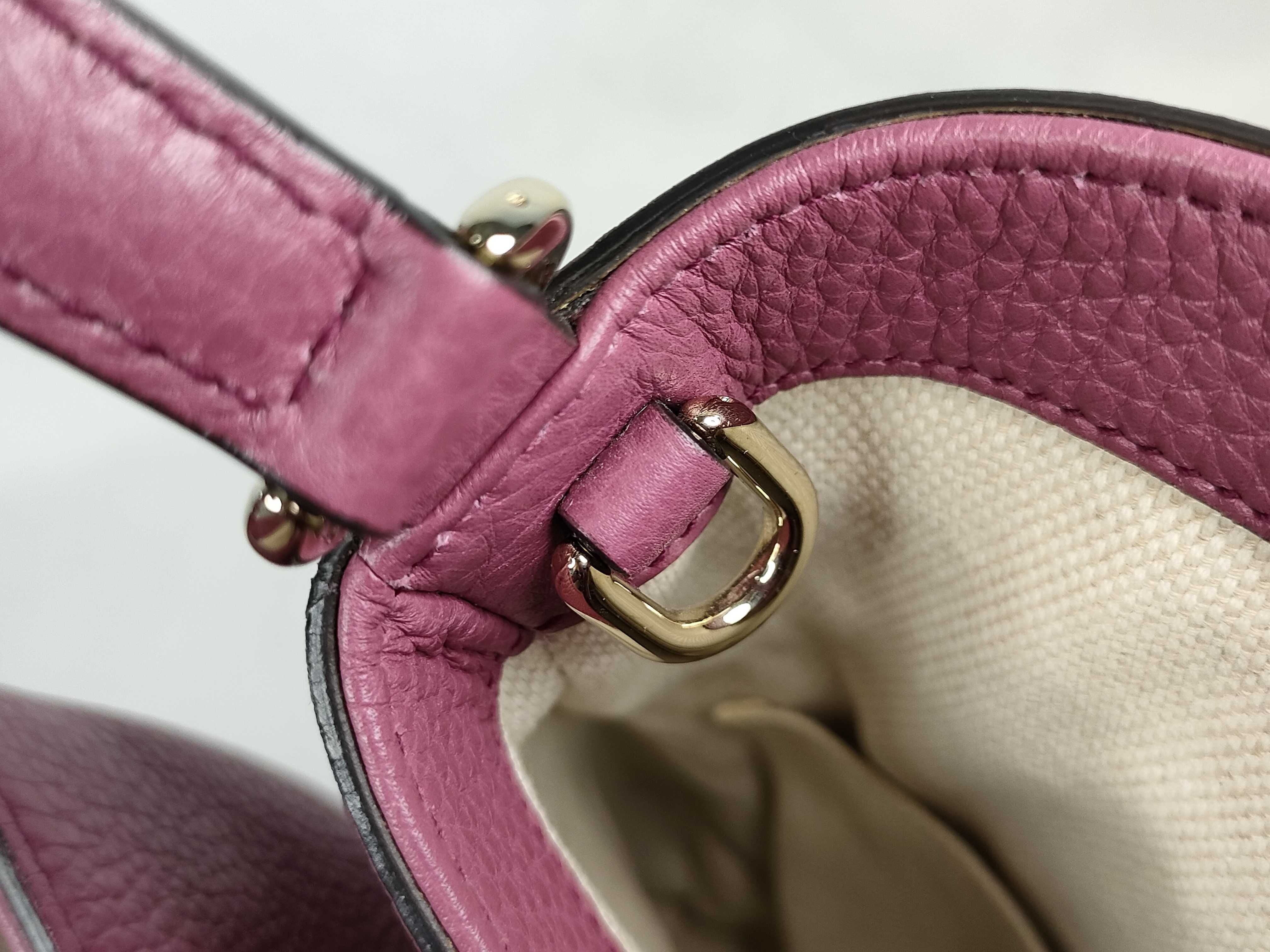 Soho Tassel Leather Interlocking Handbag — view 12