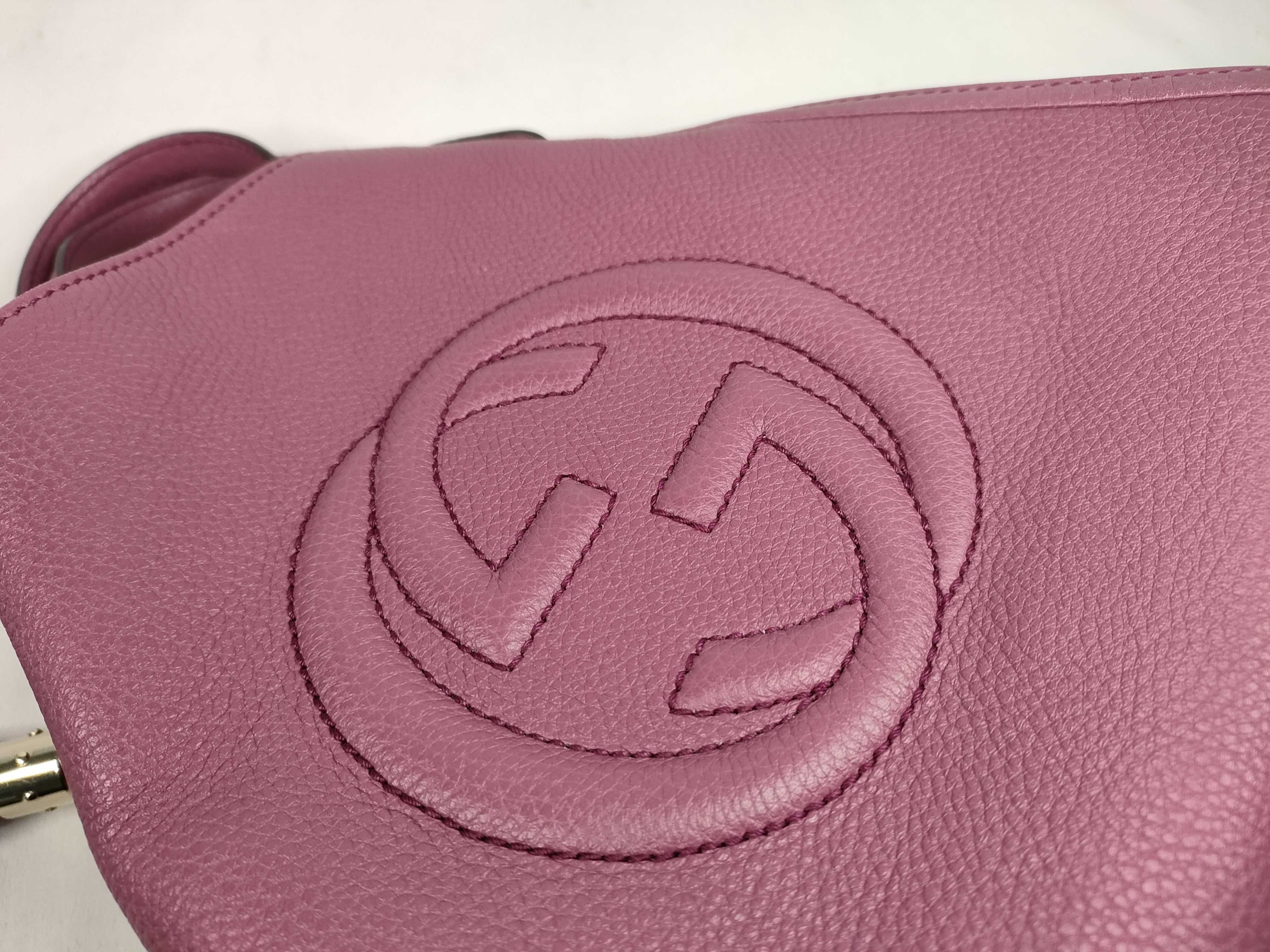 Soho Tassel Leather Interlocking Handbag — view 13