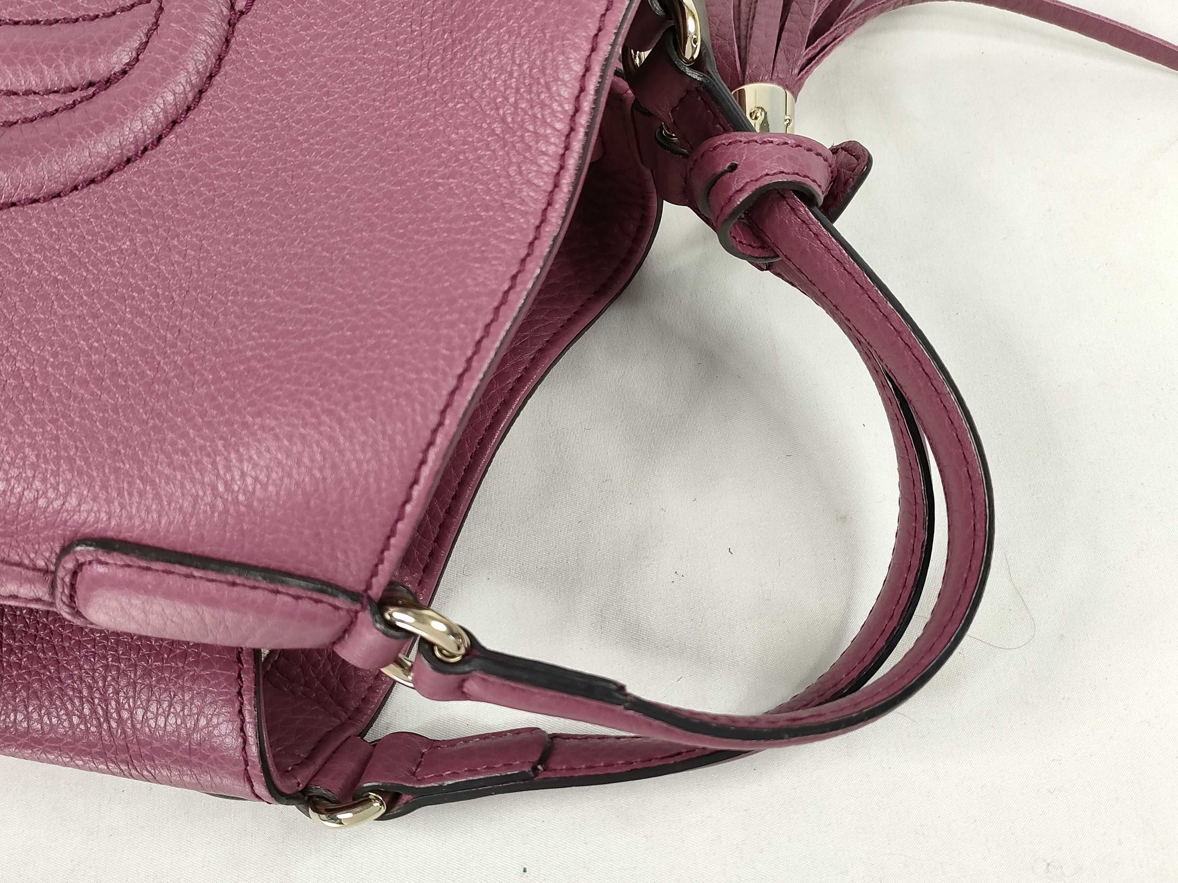 Soho Tassel Leather Interlocking Handbag — view 3