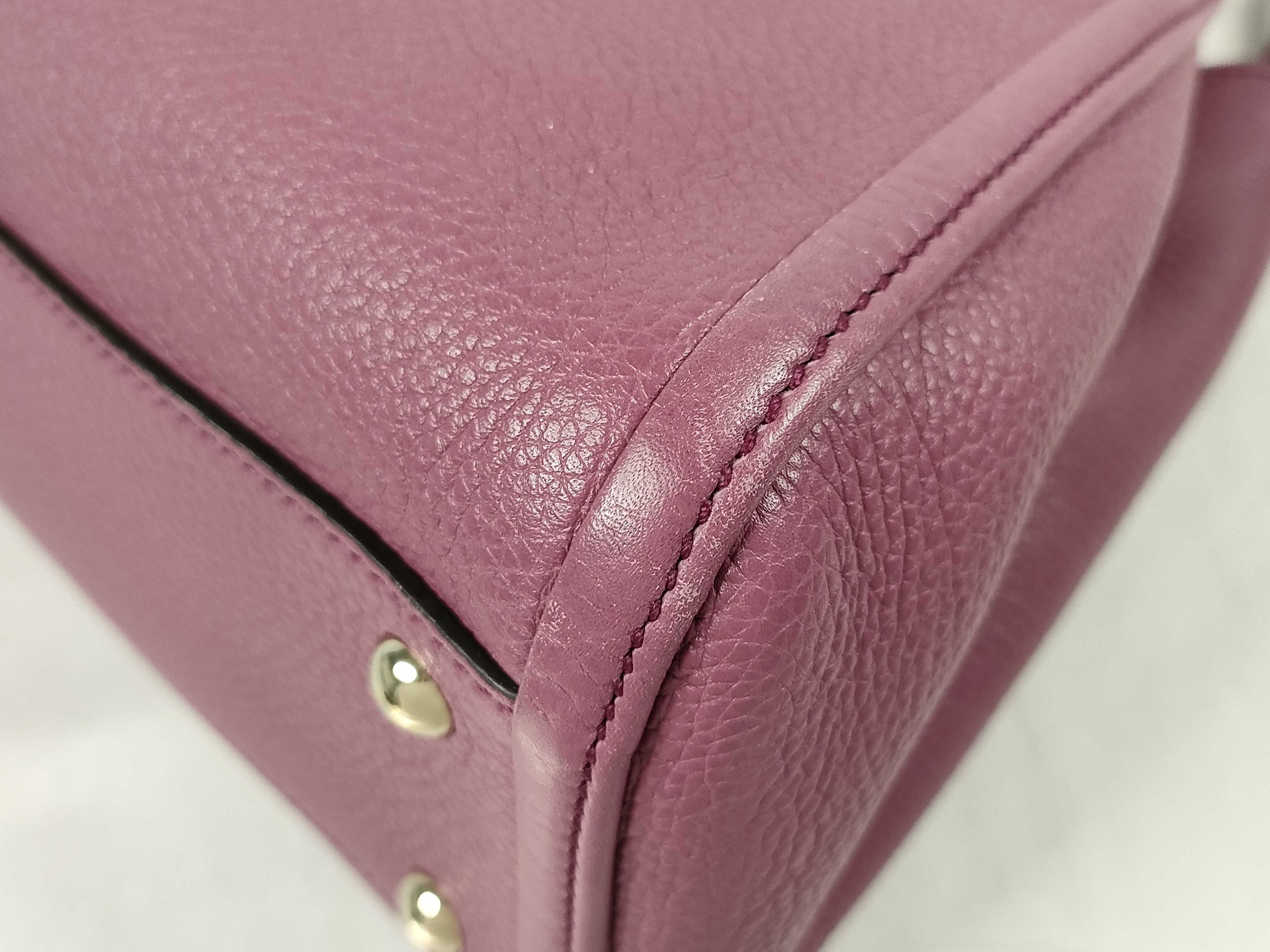 Soho Tassel Leather Interlocking Handbag — view 6