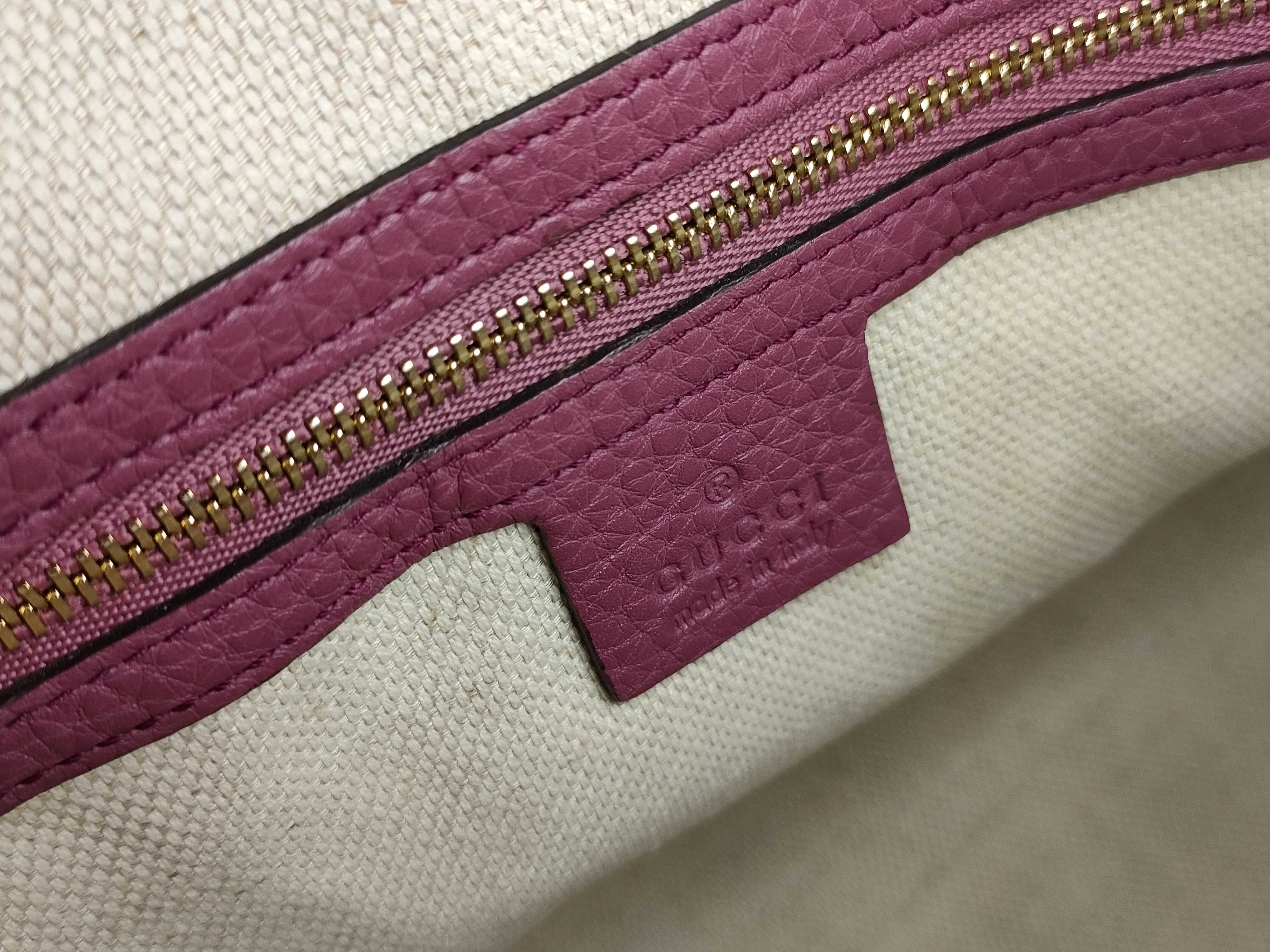 Soho Tassel Leather Interlocking Handbag — view 10