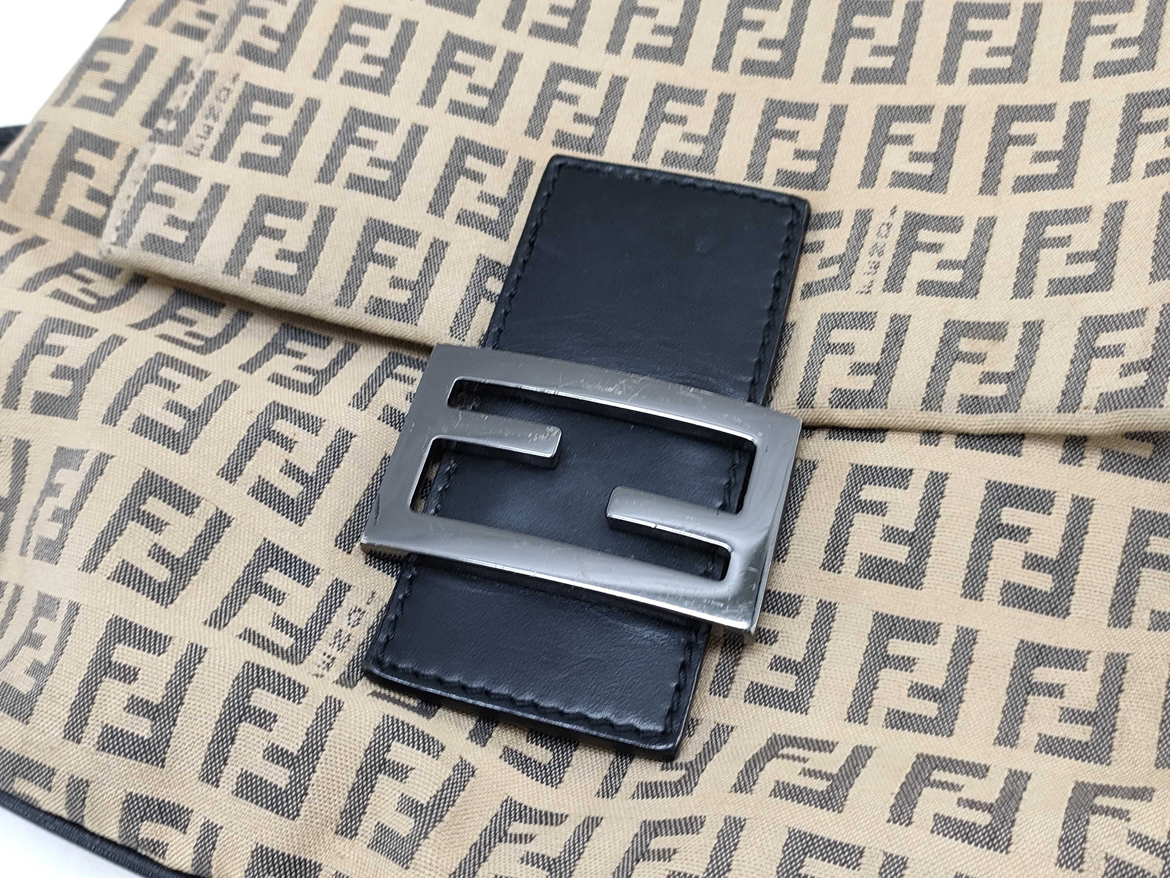 Zucca pattern Fendi Zucchino shoulder bag — view 13