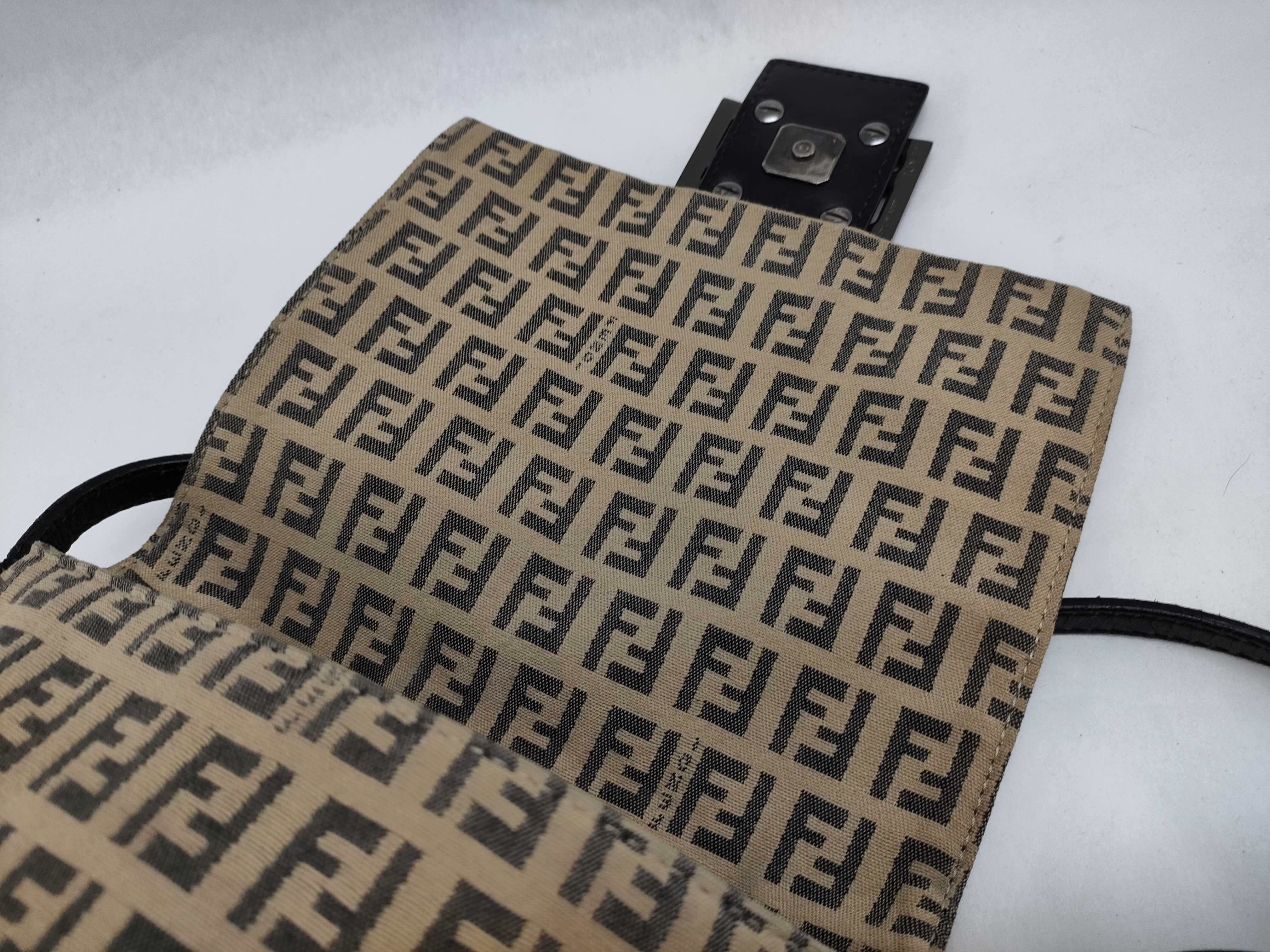 Zucca pattern Fendi Zucchino shoulder bag — view 8