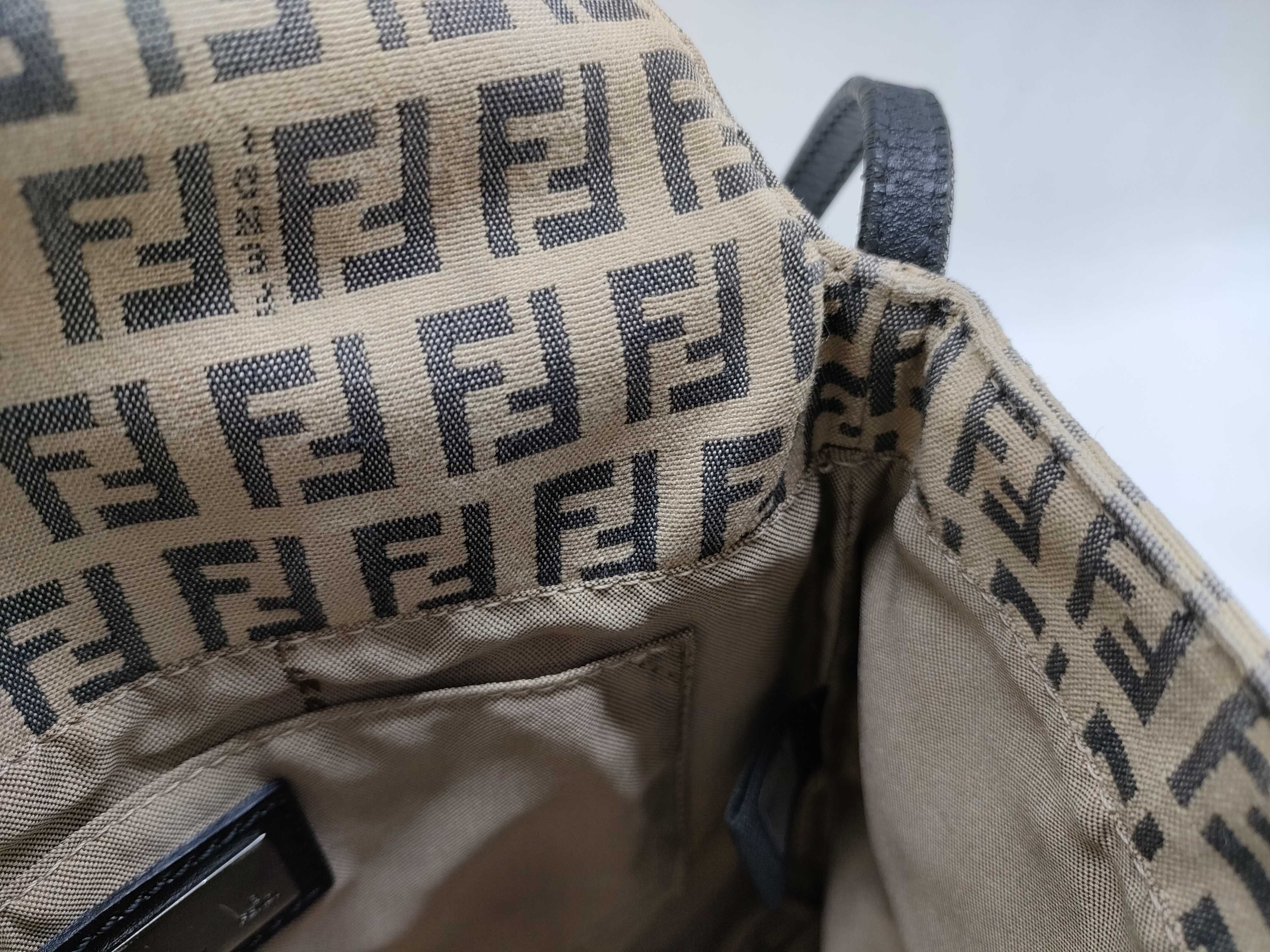 Zucca pattern Fendi Zucchino shoulder bag — view 9